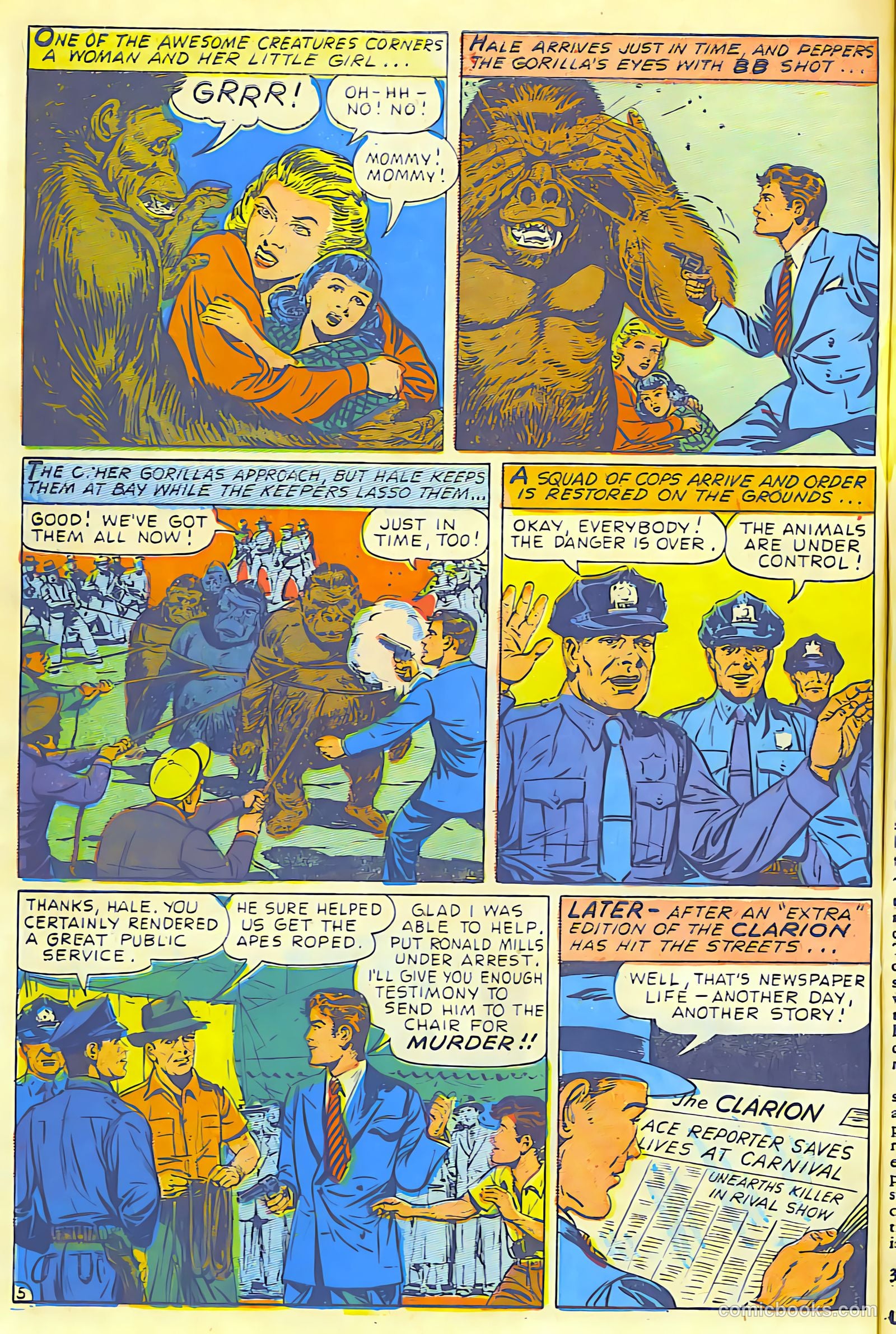 Crime Smashers #9 — page 33 of 37