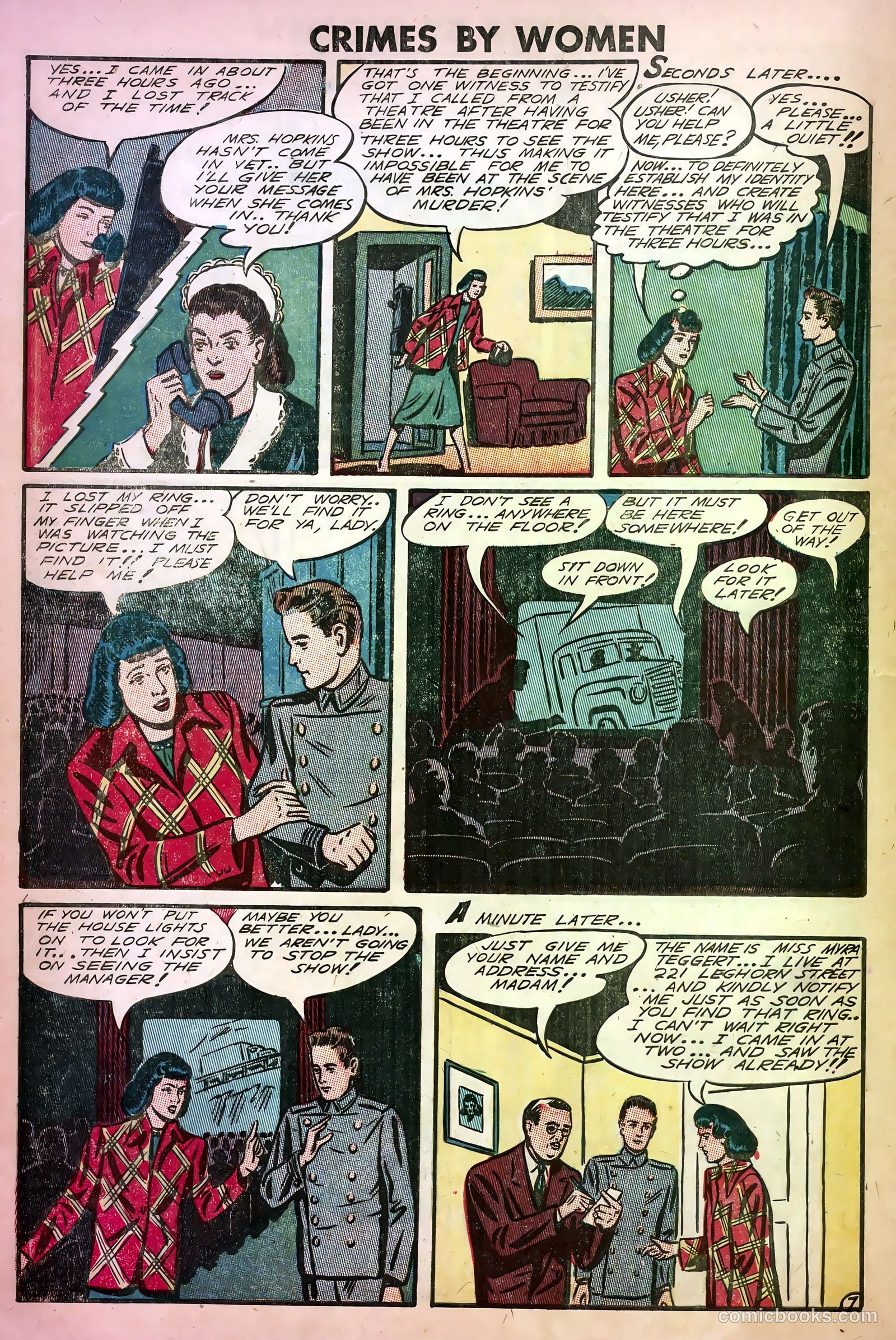 Crimes by Women #11 — page 30 of 36