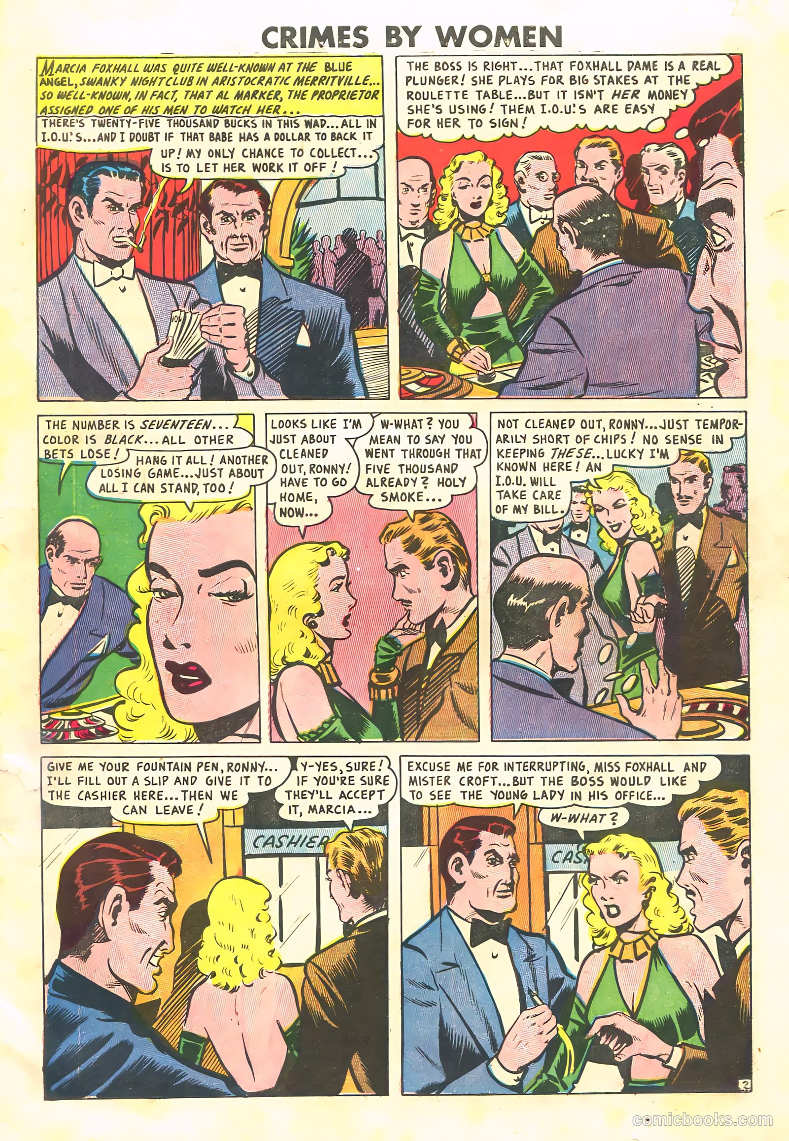 Crimes by Women #9 — page 3 of 36