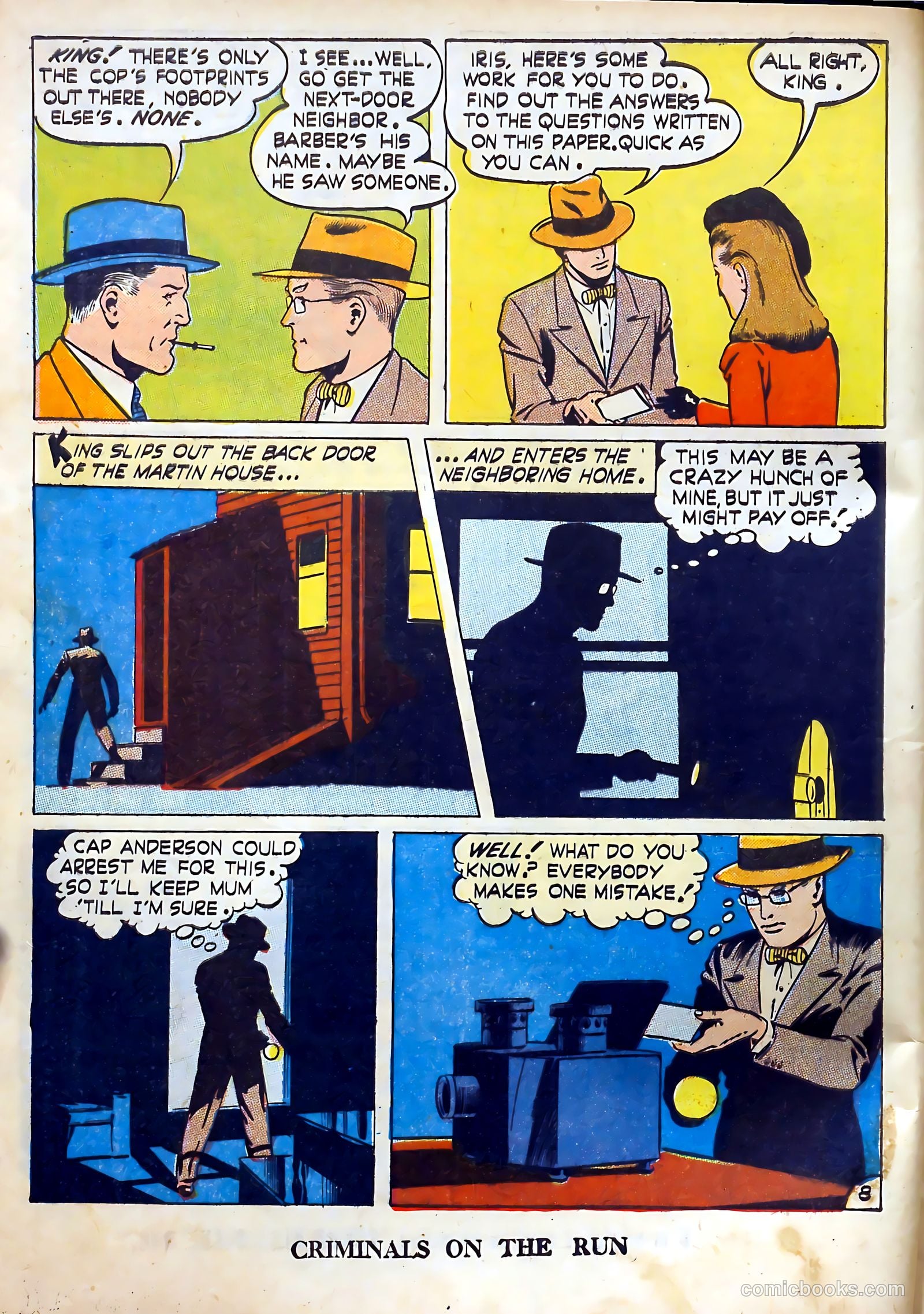 Criminals on the Run #2 — page 10 of 52