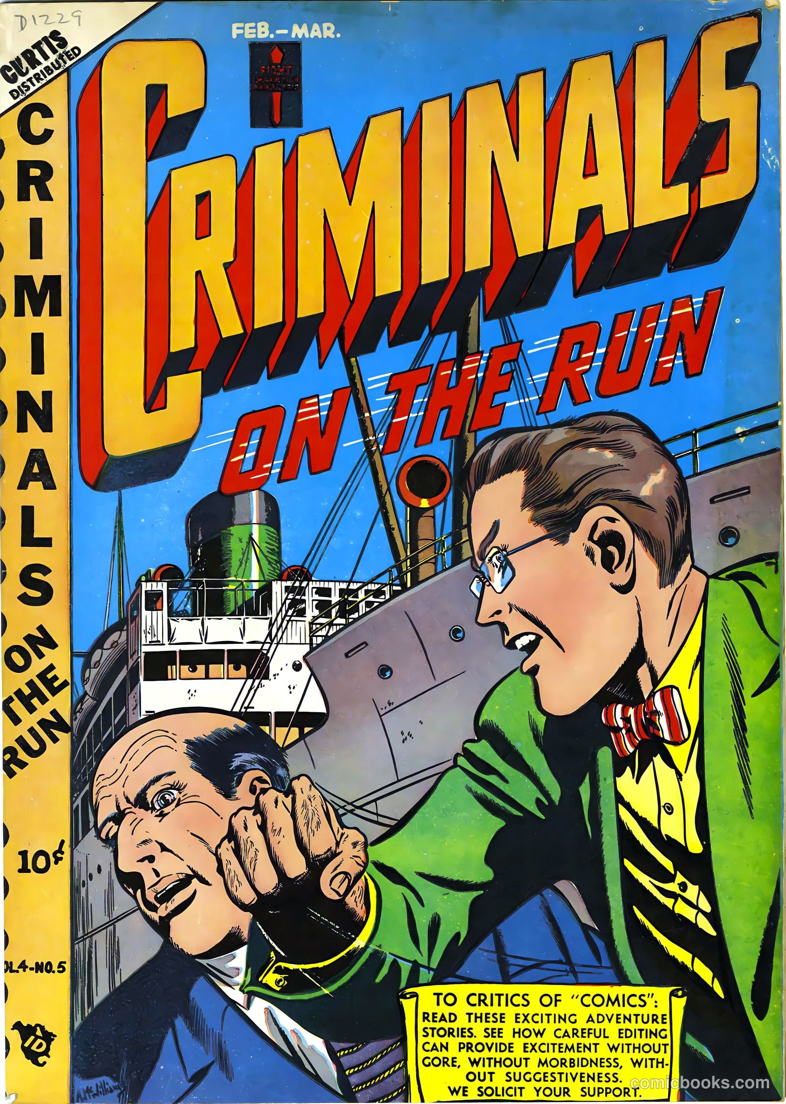 Criminals on the Run #5 — page 1 of 36