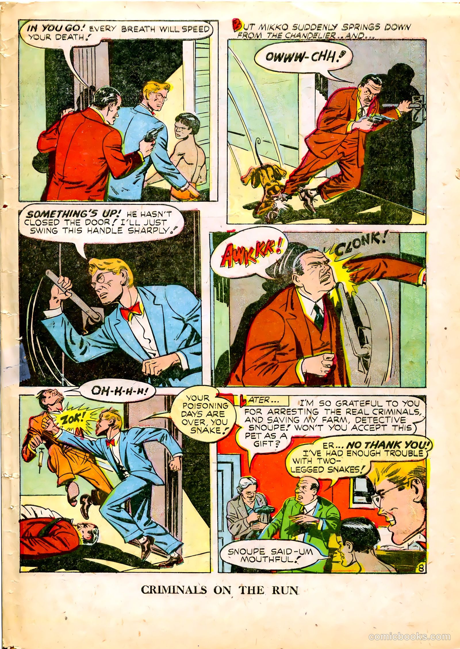Criminals on the Run #5 — page 33 of 36