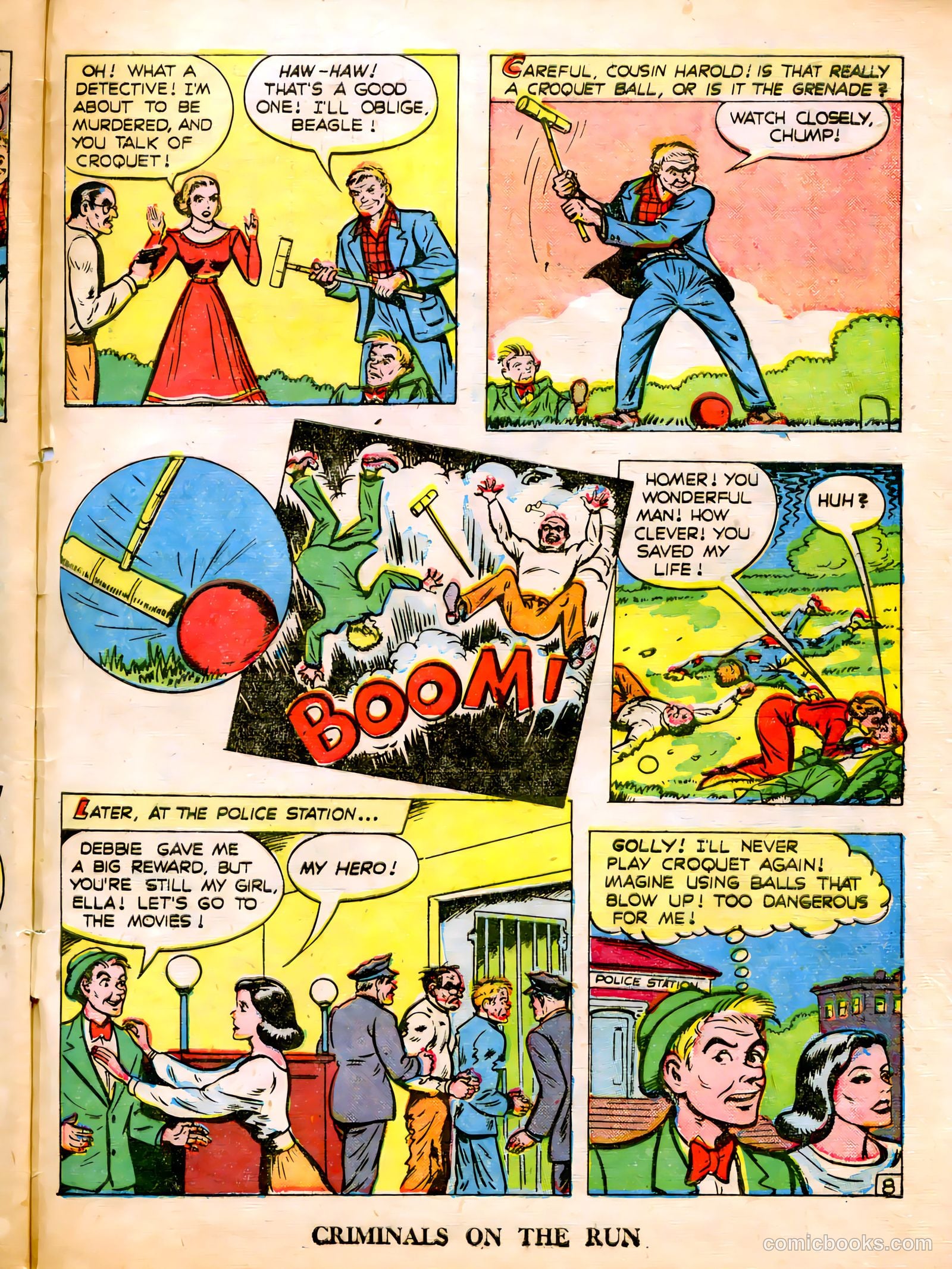 Criminals on the Run #7 — page 32 of 34
