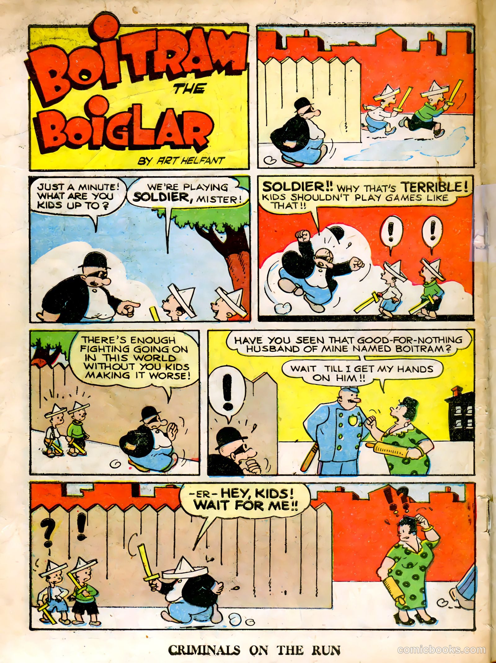 Criminals on the Run #7 — page 33 of 34