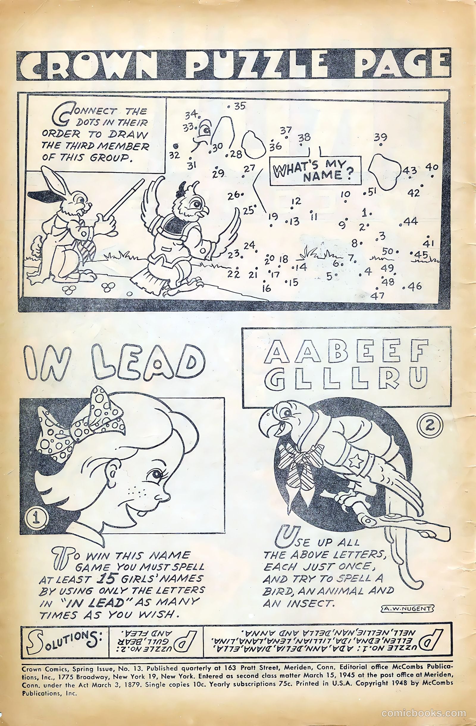 Crown Comics #13 — page 2 of 52
