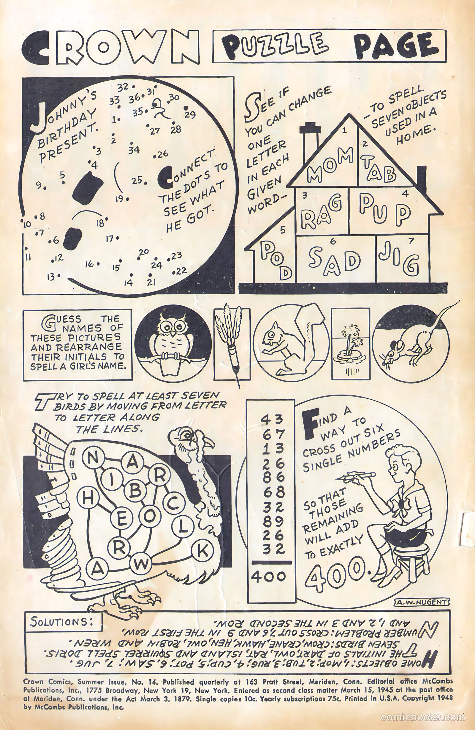 Crown Comics #14 — page 2 of 52