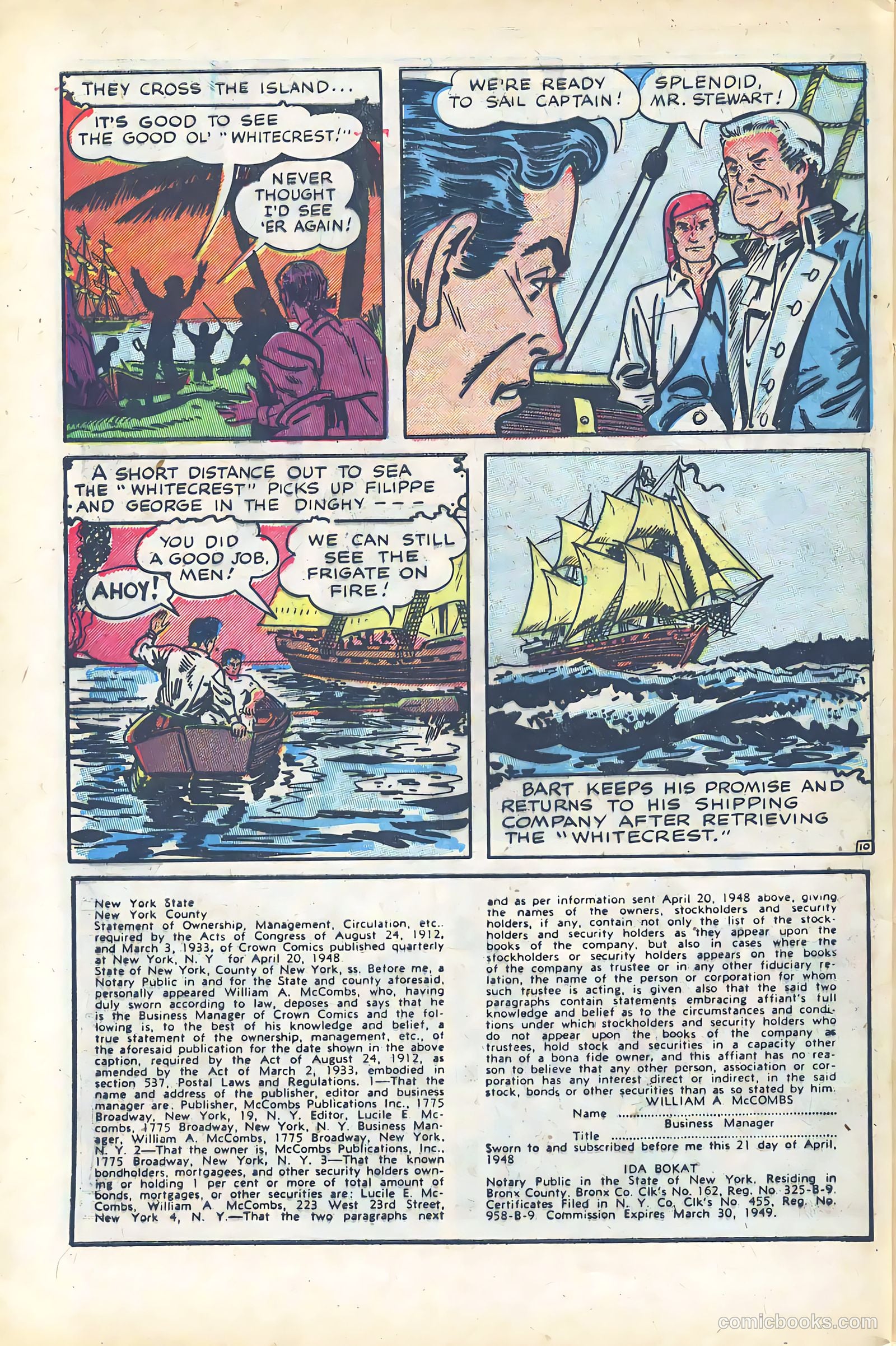 Crown Comics #16 — page 42 of 52