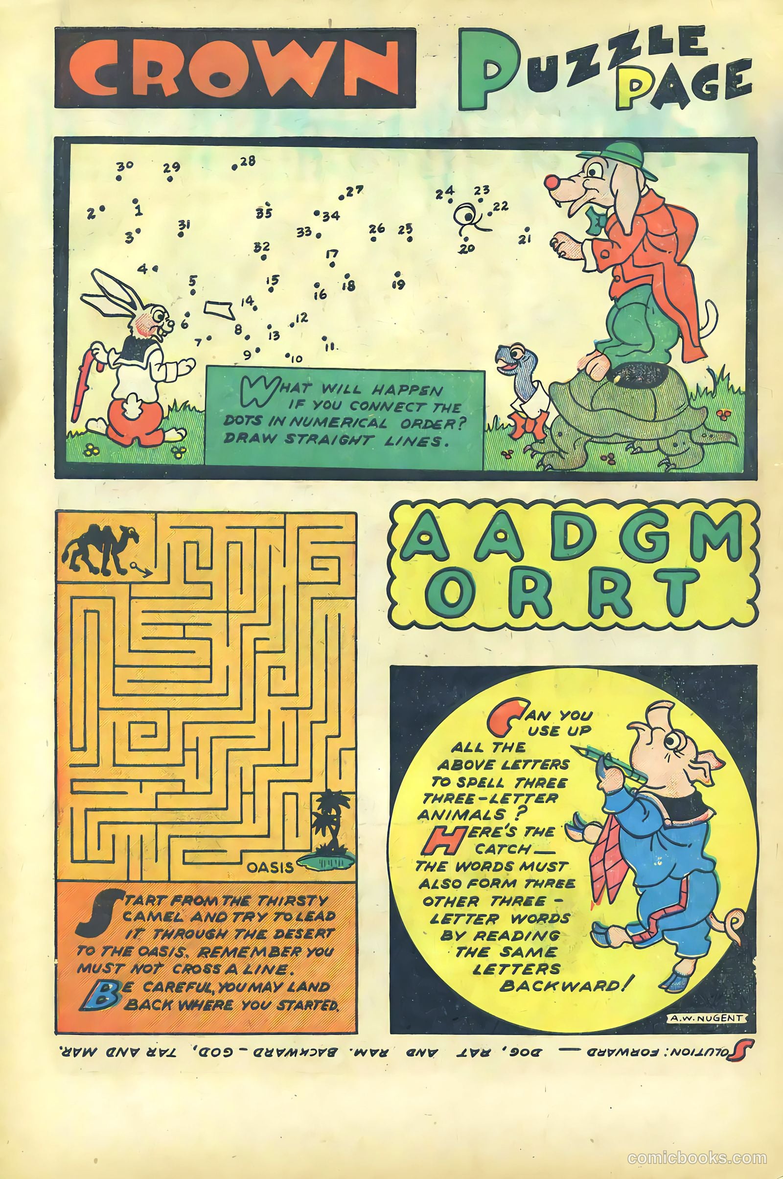 Crown Comics #18 — page 48 of 52