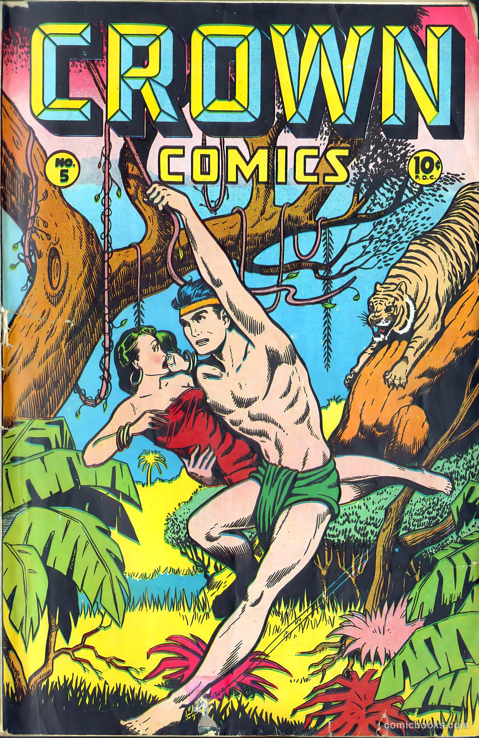 Crown Comics #5 — page 1 of 44