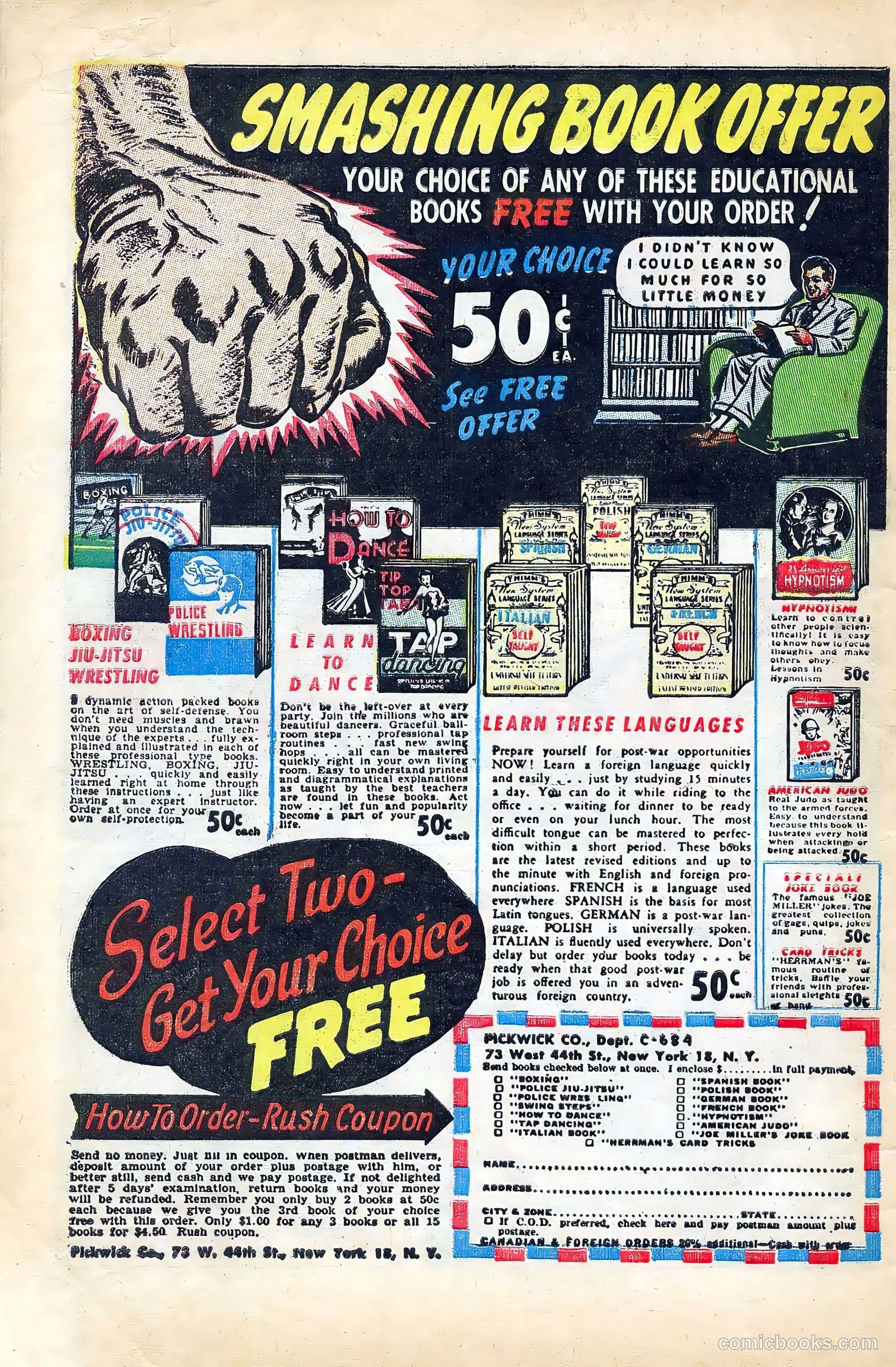 Crown Comics #6 — page 50 of 52