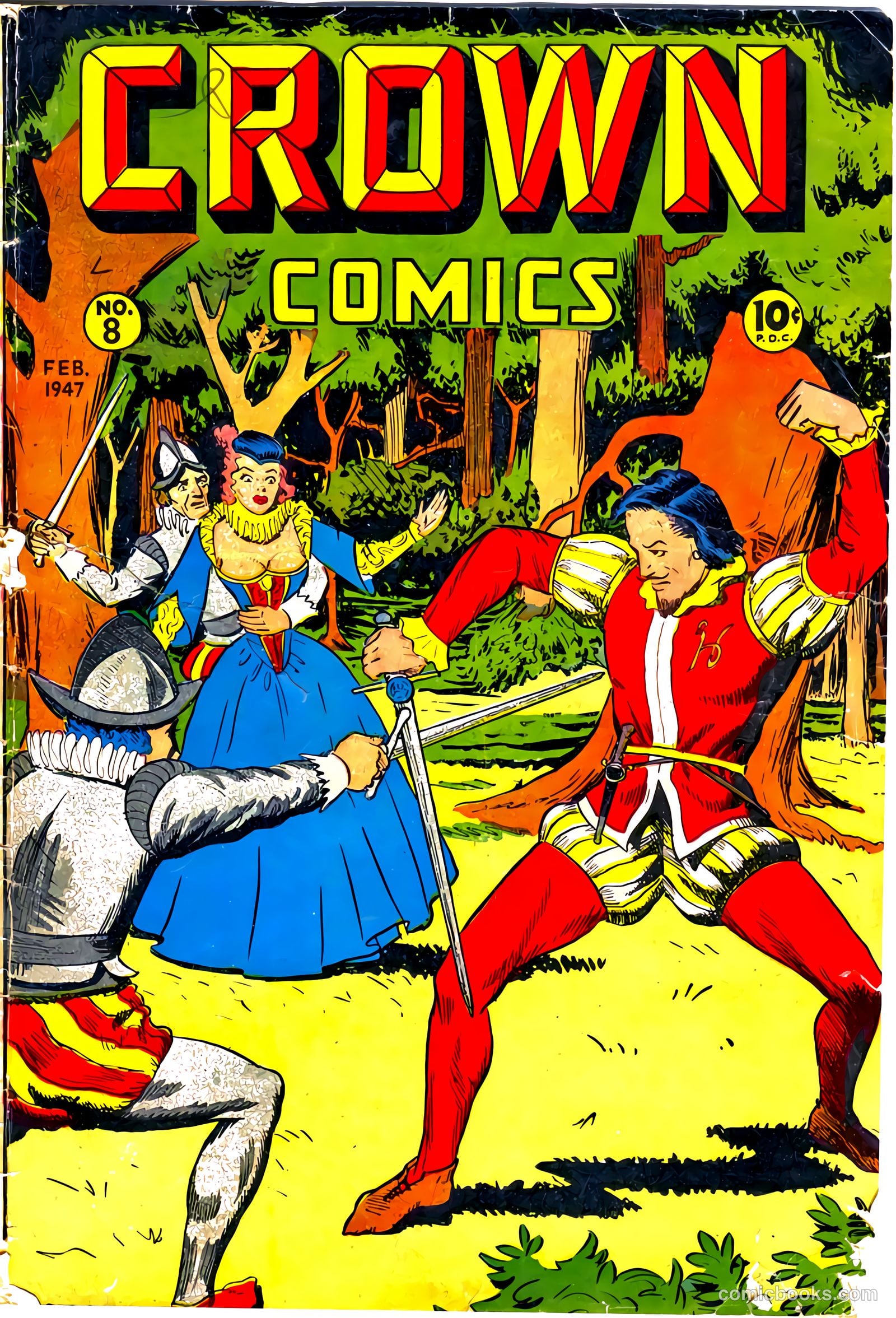 Crown Comics #8 — page 1 of 52