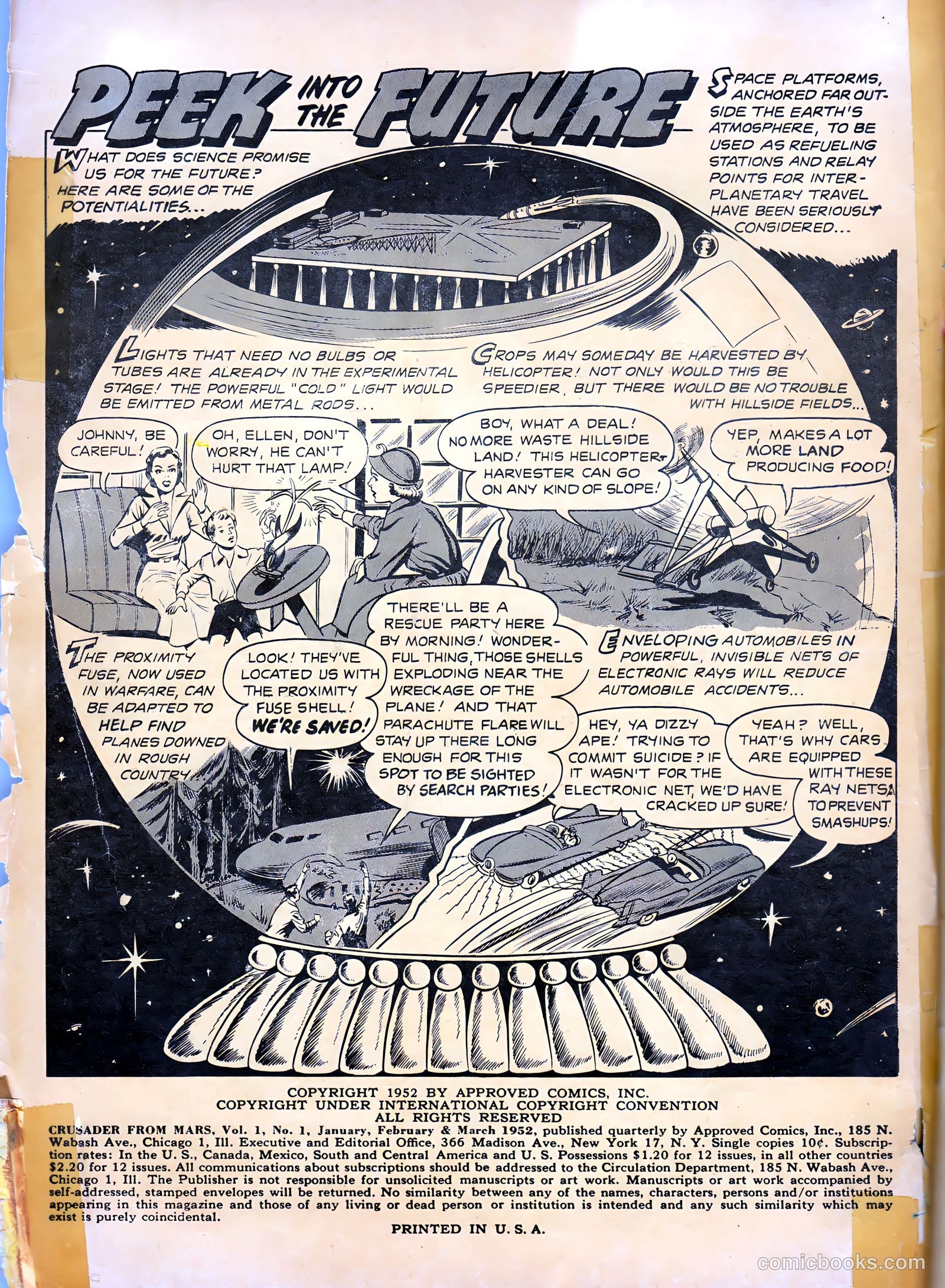Crusader from Mars #1 — page 2 of 36
