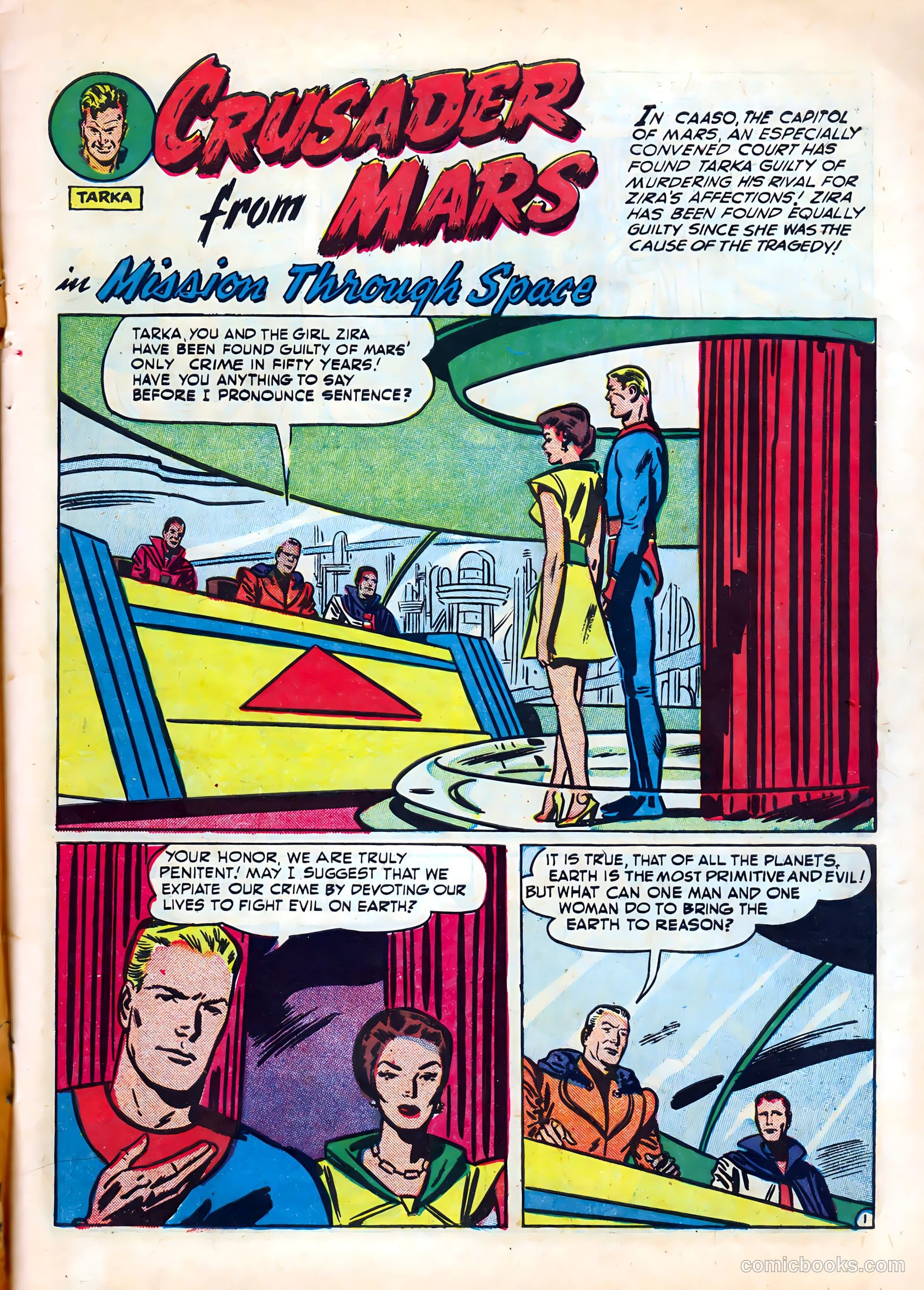 Crusader from Mars #1 — page 3 of 36