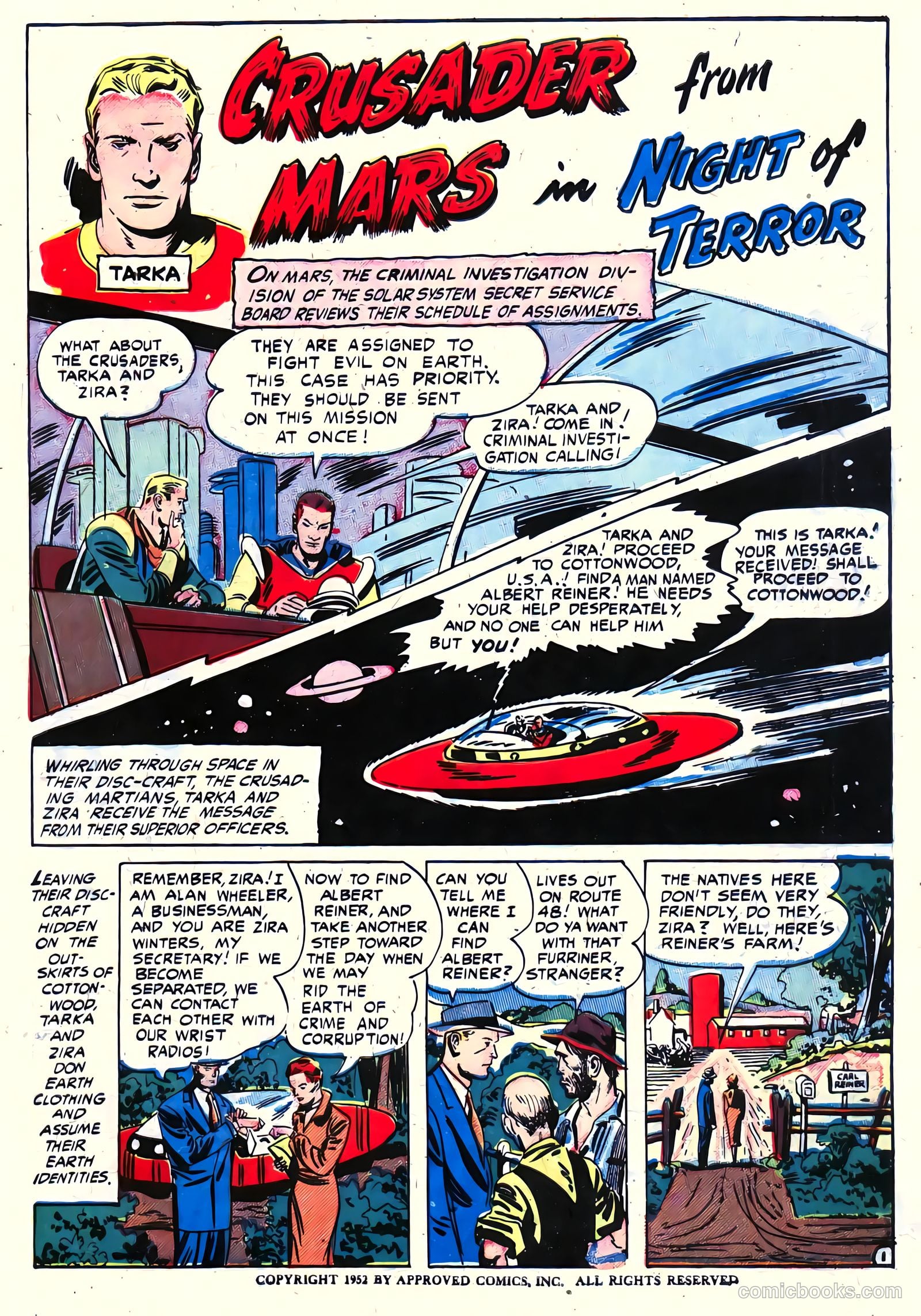 Crusader from Mars #2 — page 3 of 36