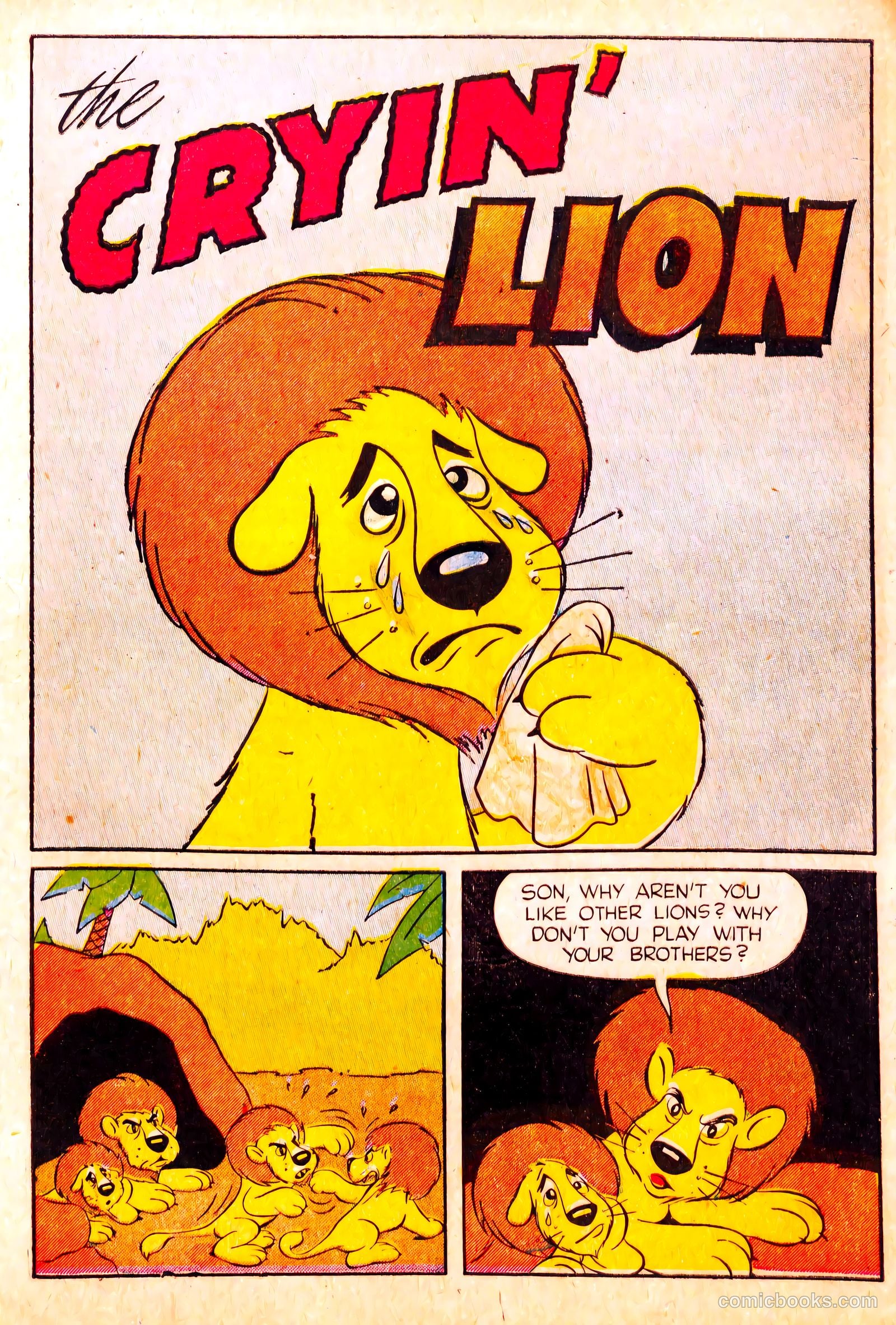 Cryin' Lion Comics #1 — page 3 of 52