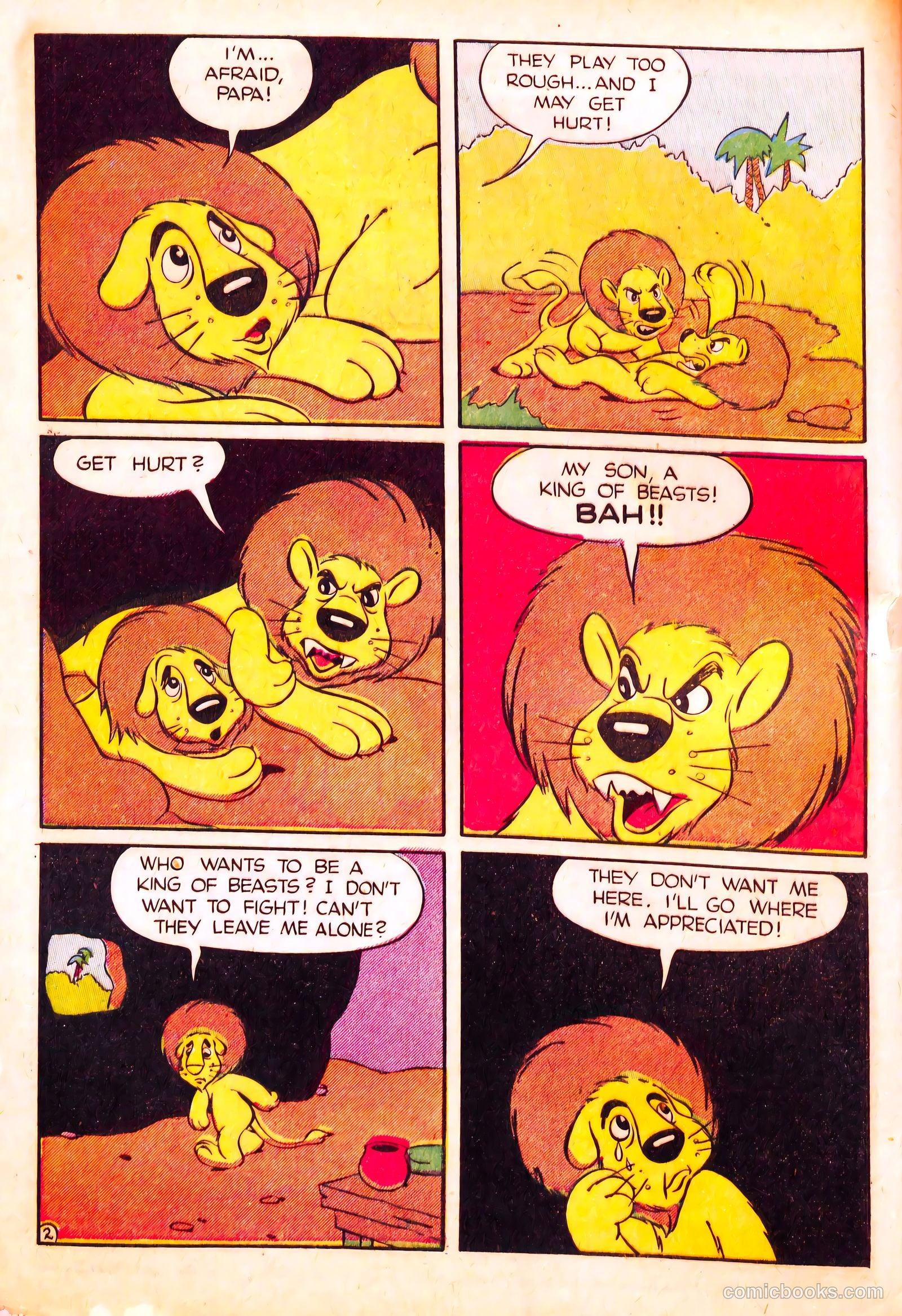 Cryin' Lion Comics #1 — page 4 of 52