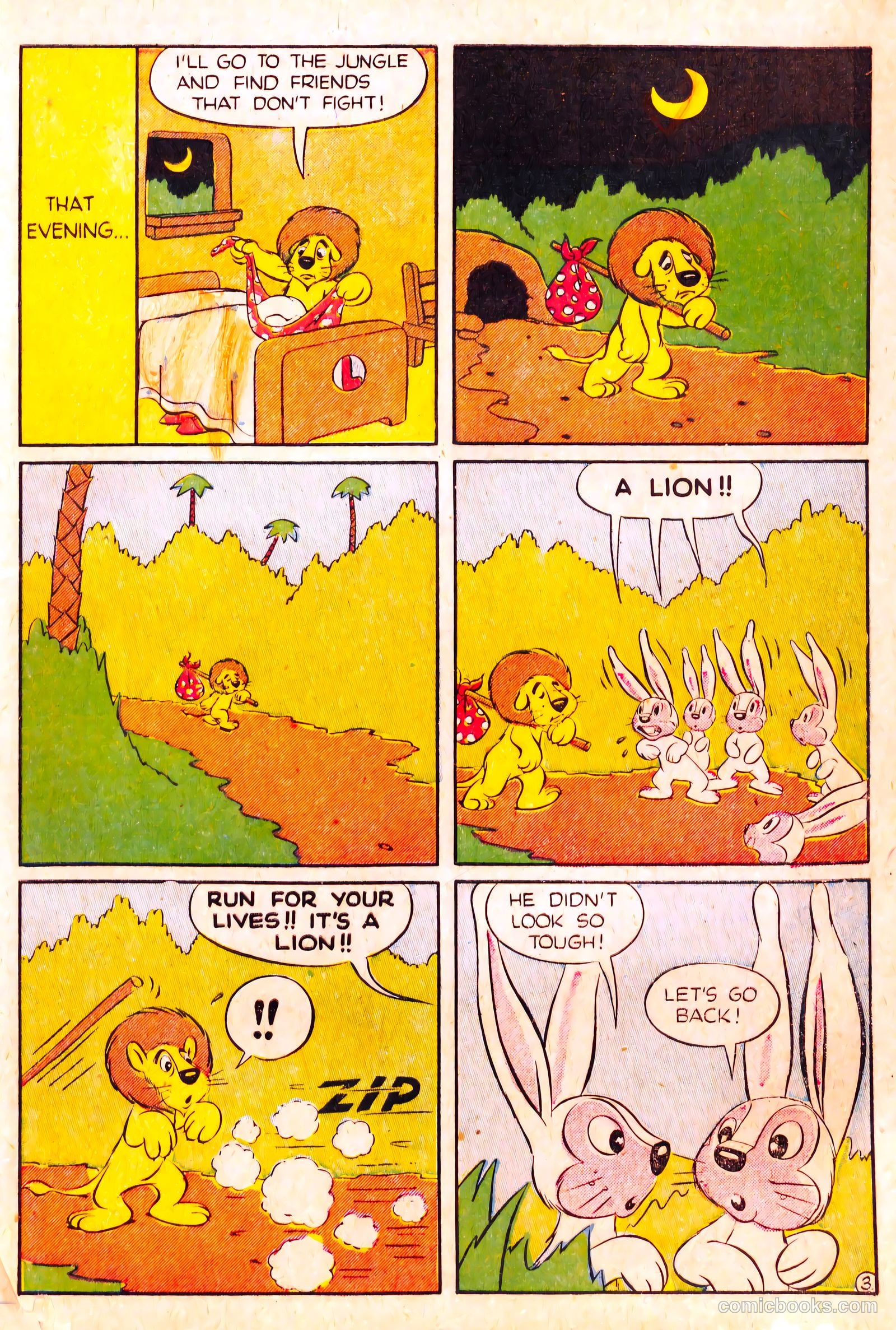 Cryin' Lion Comics #1 — page 5 of 52