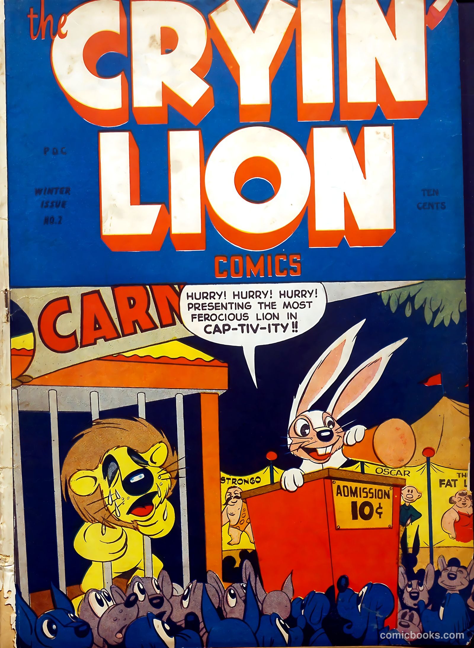 Cryin' Lion Comics #2 — page 1 of 52