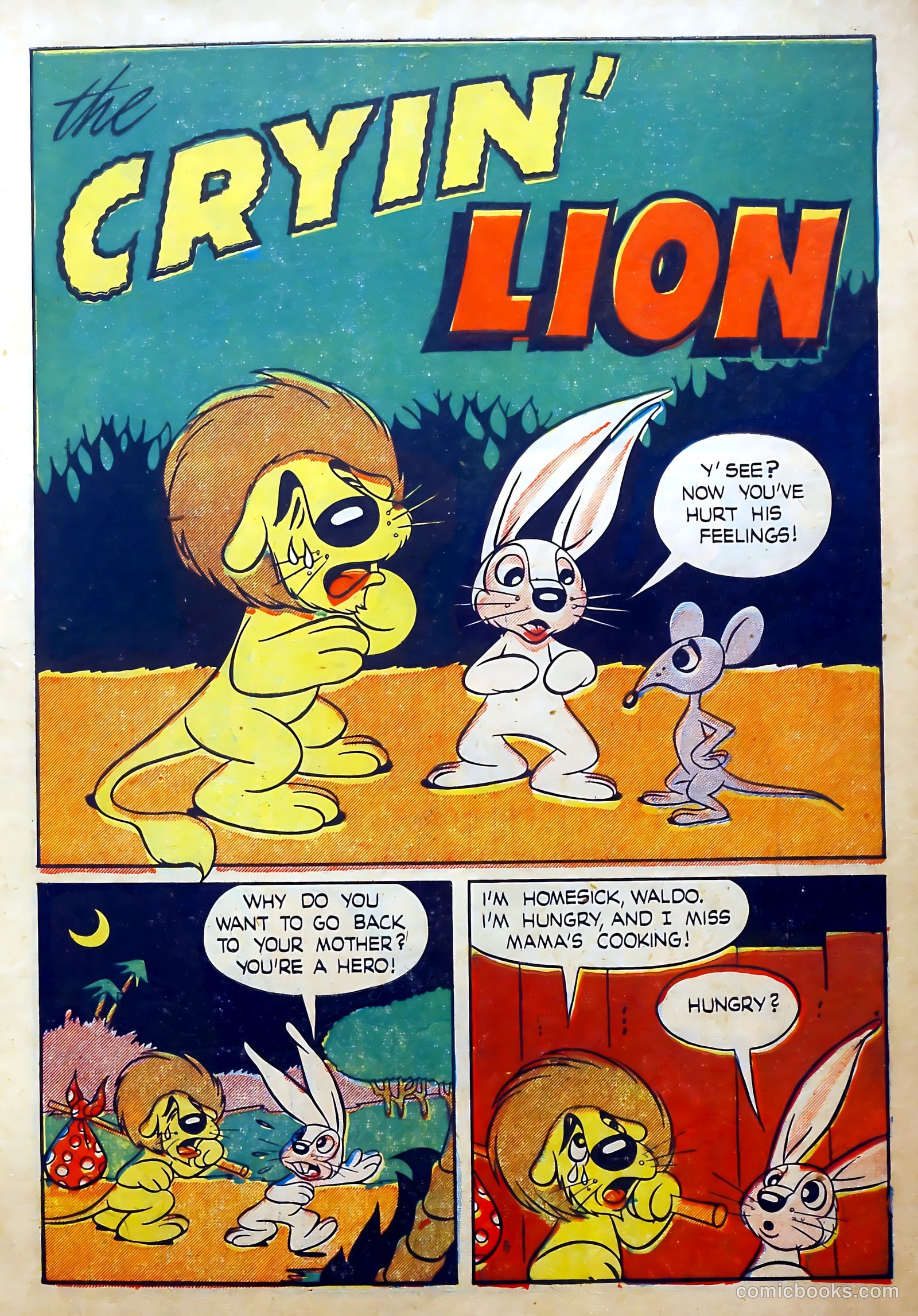 Cryin' Lion Comics #2 — page 3 of 52
