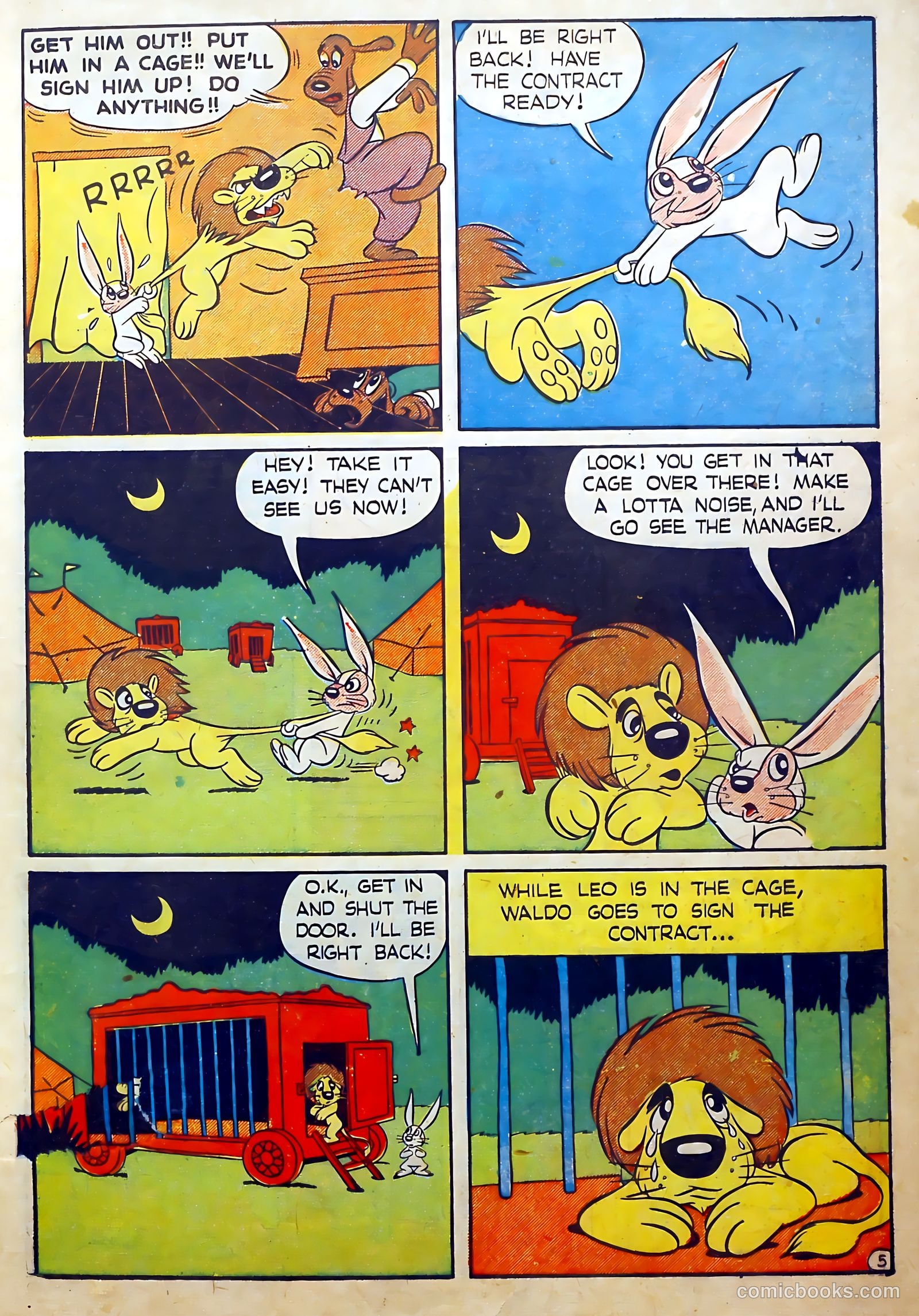 Cryin' Lion Comics #2 — page 7 of 52