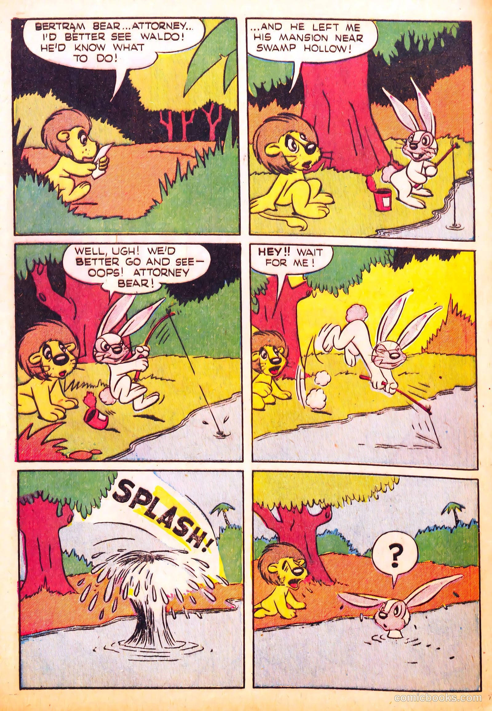 Cryin' Lion Comics #3 — page 4 of 52