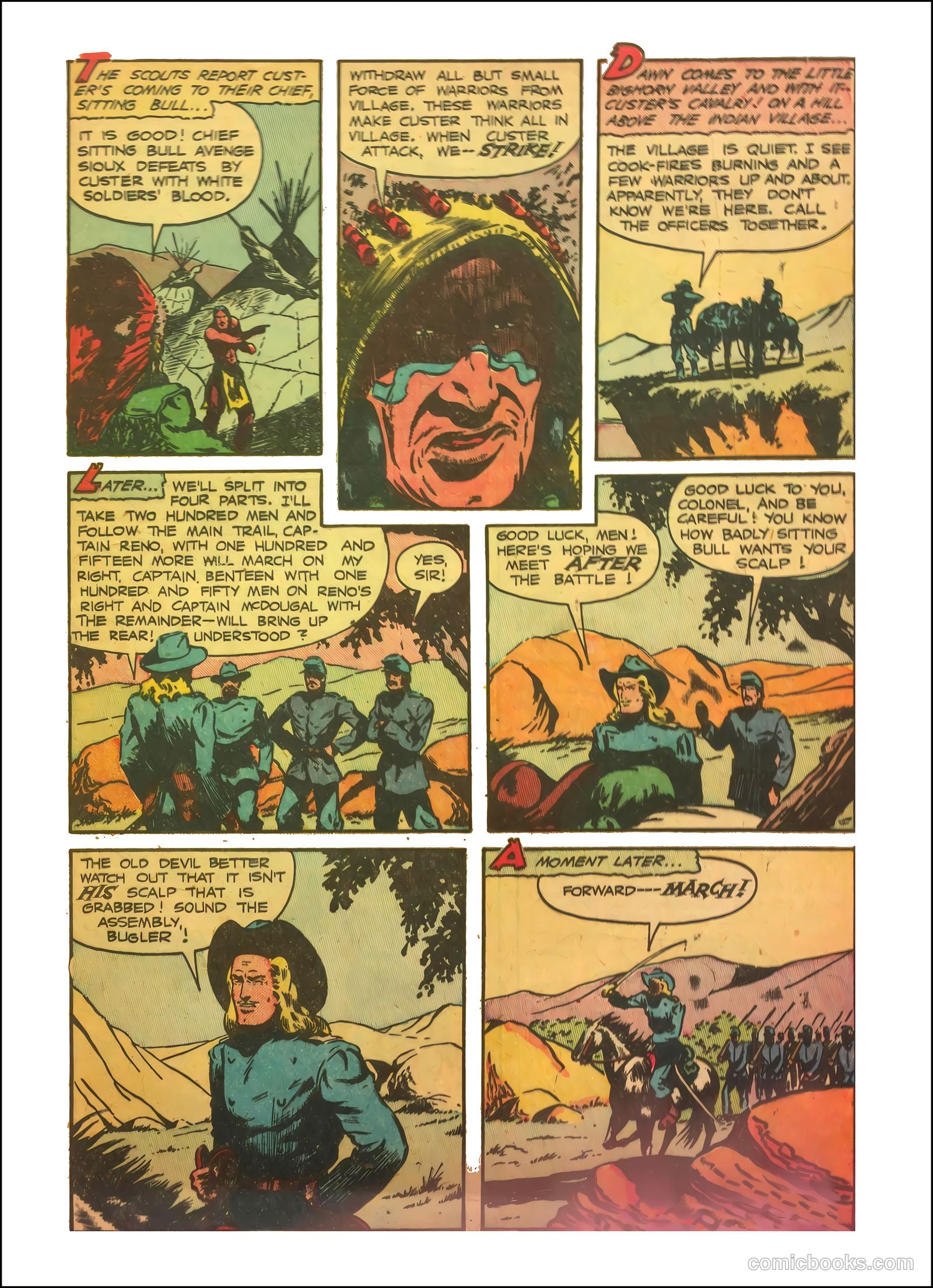 Custer's Last Fight #1 — page 21 of 36