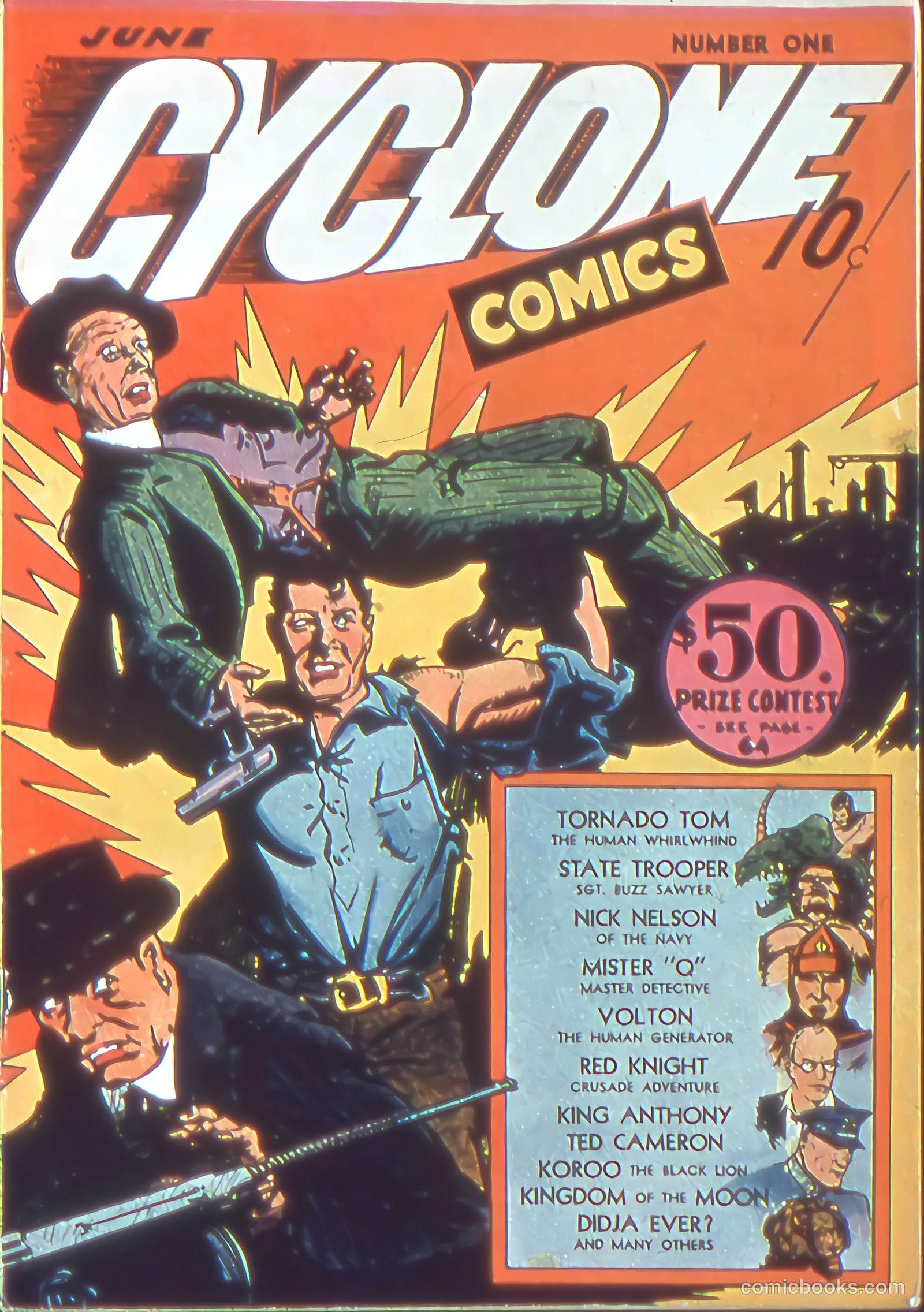 Cyclone Comics #1 — page 1 of 68