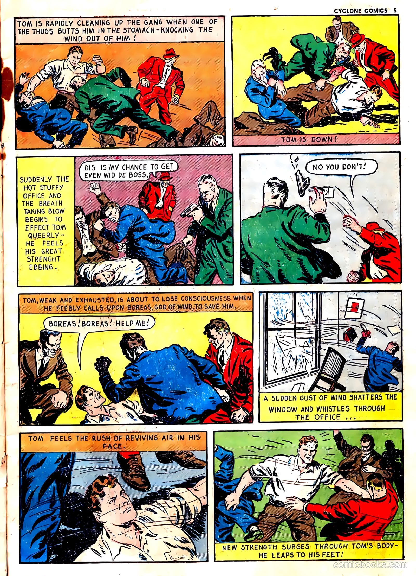 Cyclone Comics #2 — page 6 of 7
