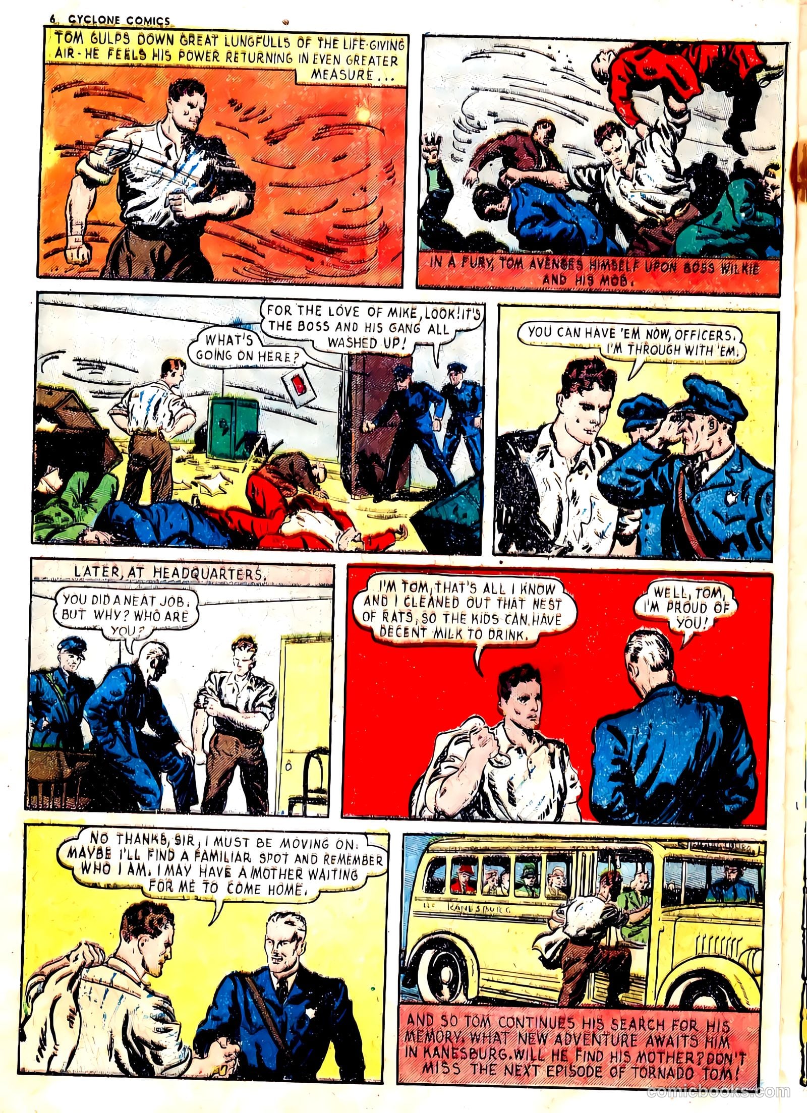 Cyclone Comics #2 — page 7 of 7
