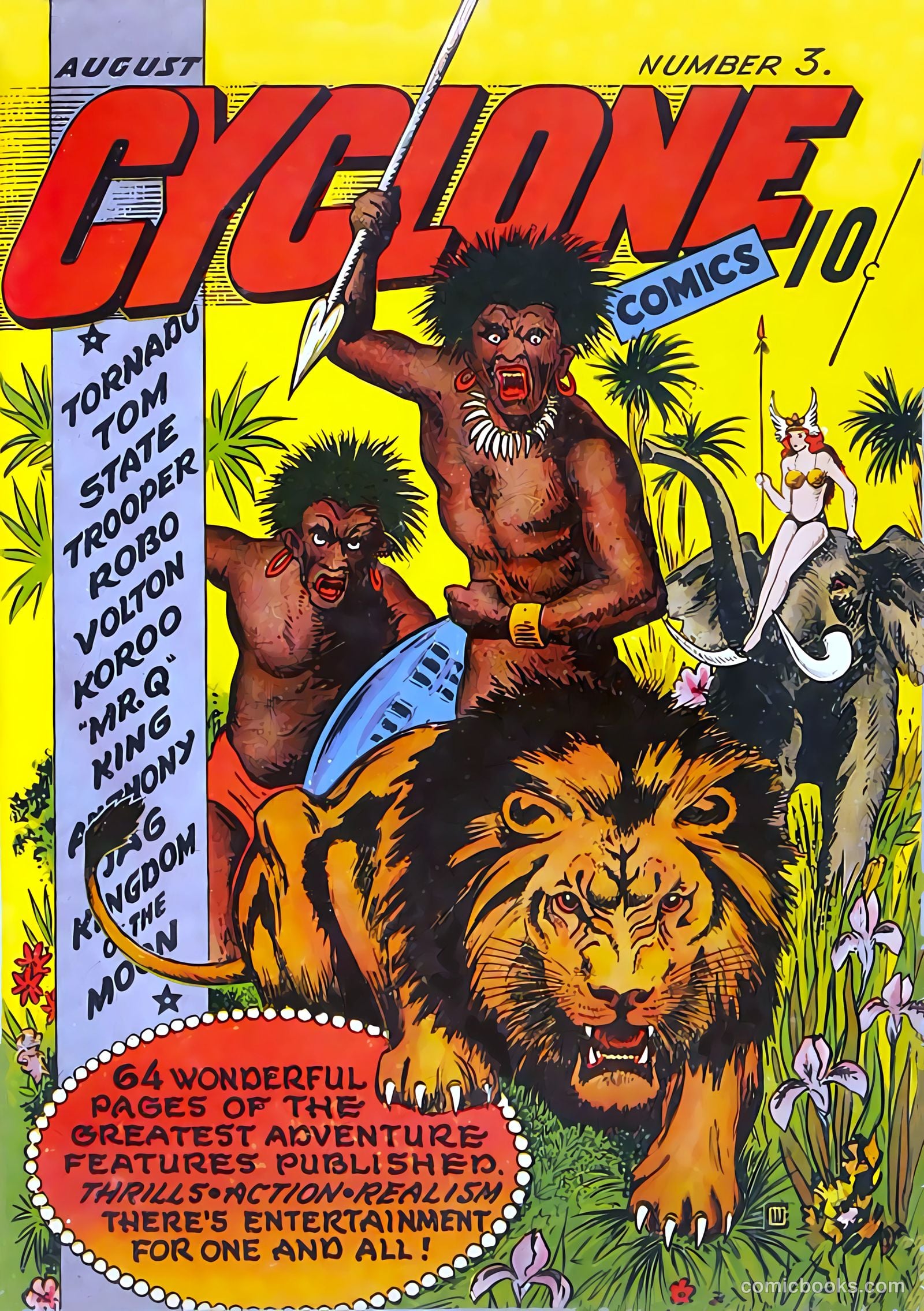 Cyclone Comics #3 — page 1 of 62