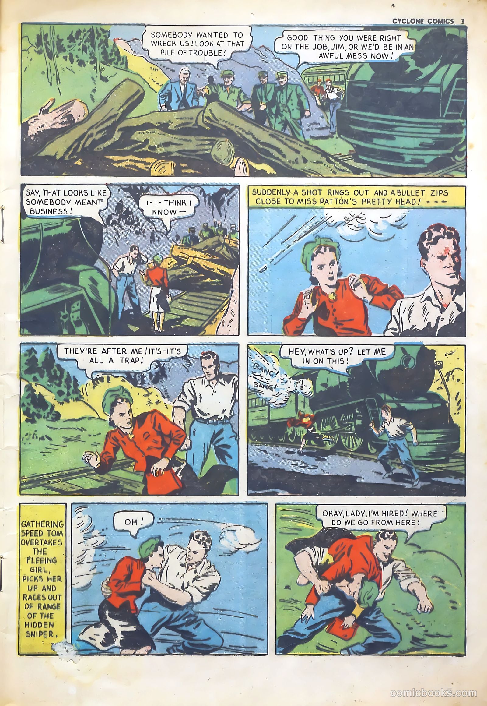 Cyclone Comics #3 — page 2 of 62