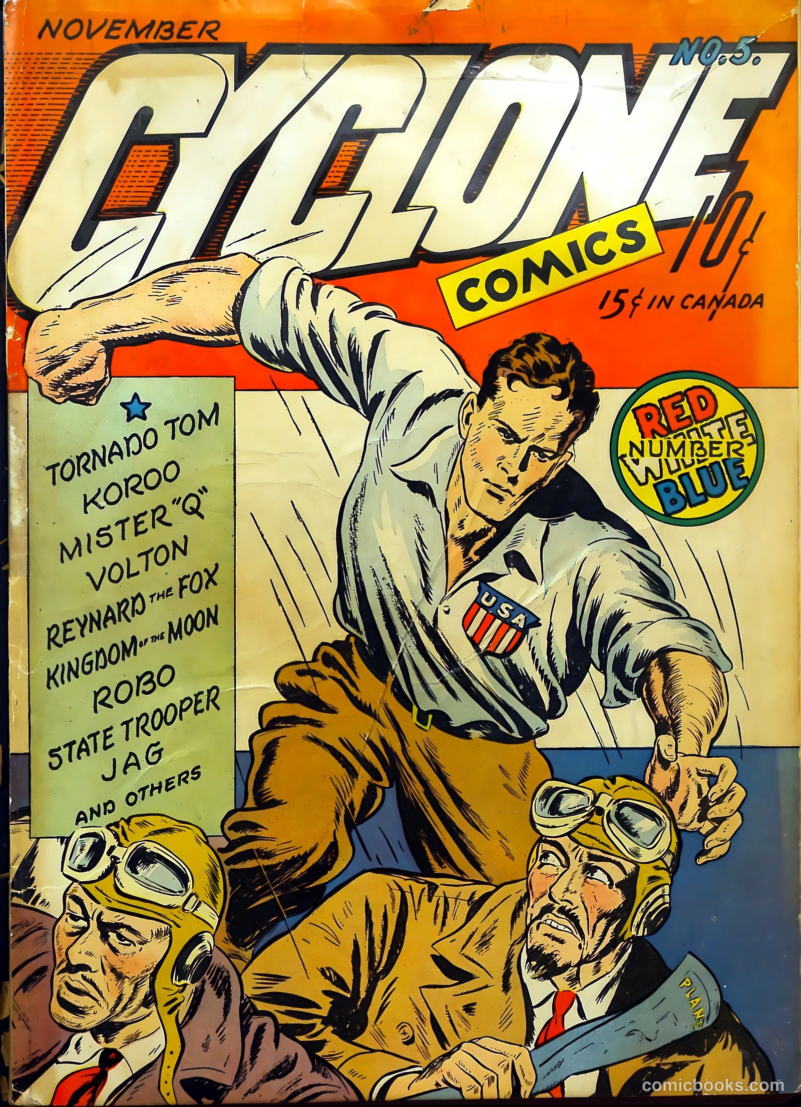 Cyclone Comics #5 — page 1 of 68