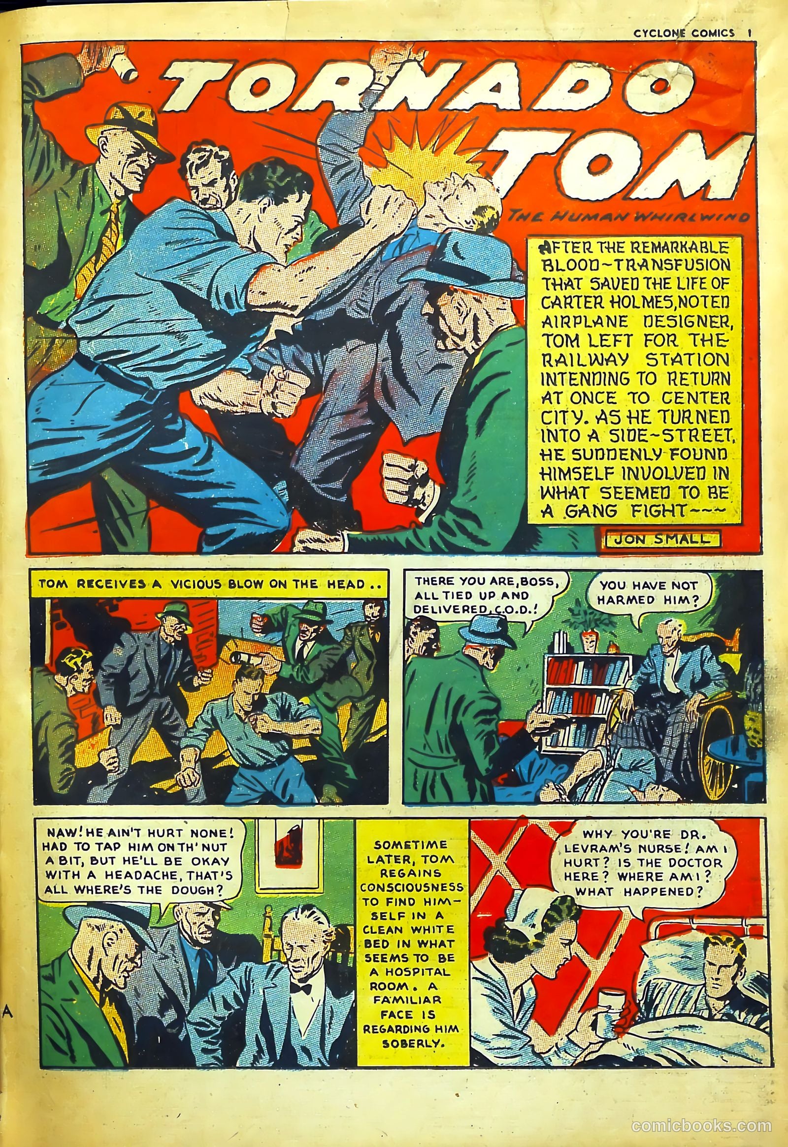 Cyclone Comics #5 — page 3 of 68