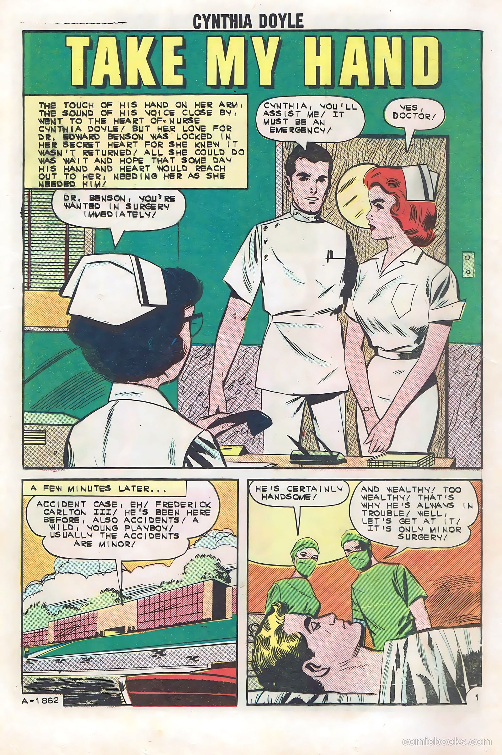 Cynthia Doyle, Nurse in Love #66 — page 12 of 36
