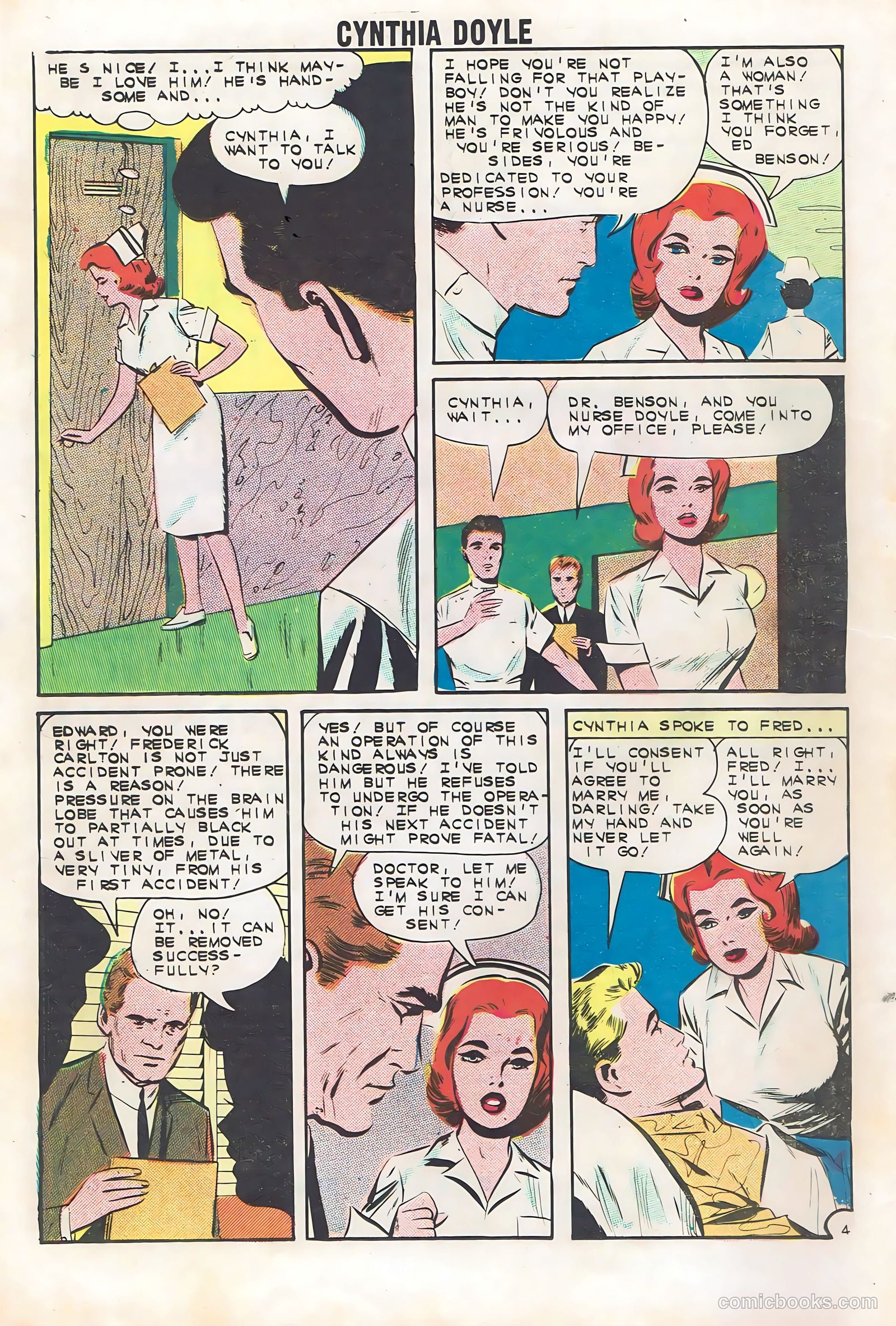 Cynthia Doyle, Nurse in Love #66 — page 16 of 36