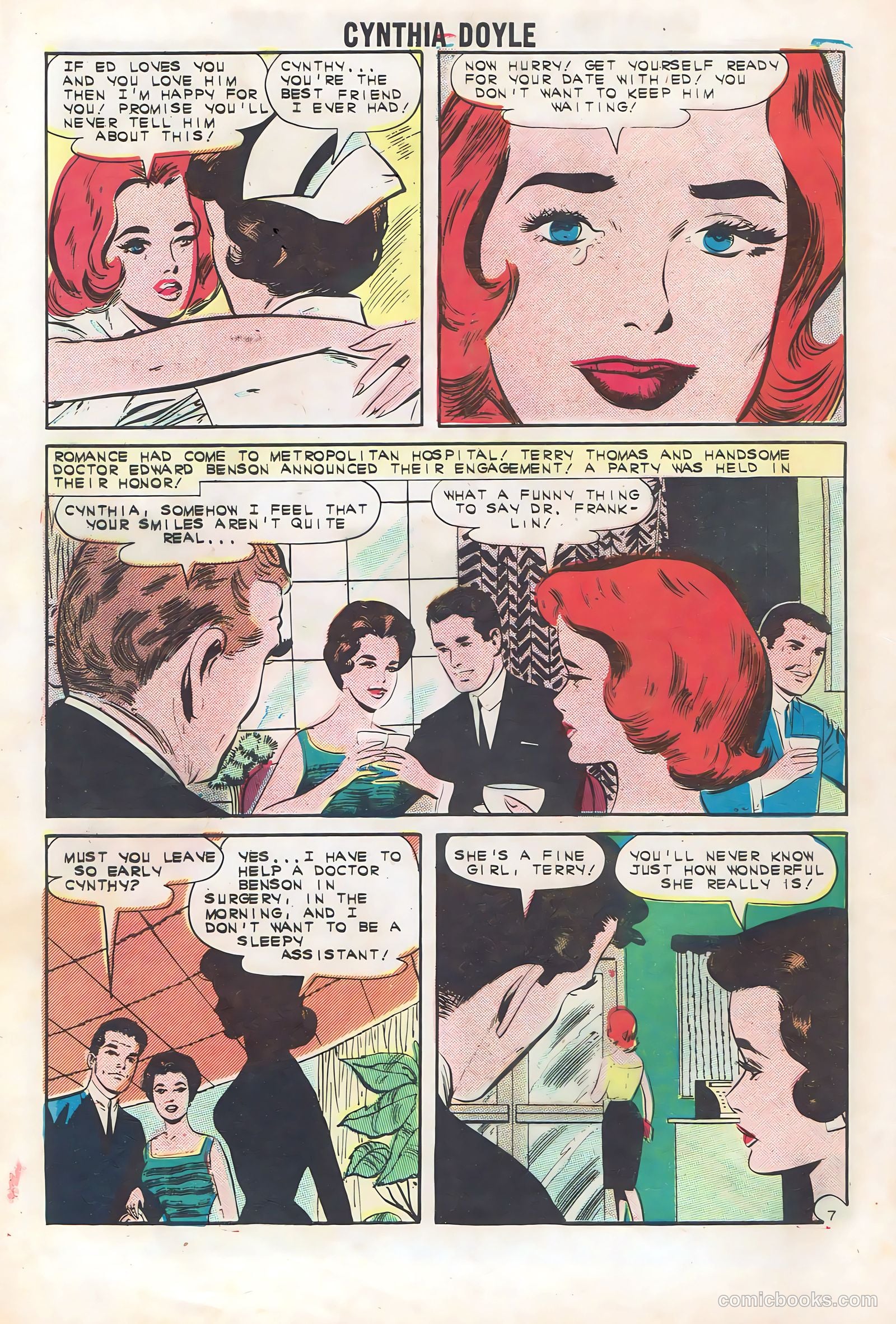 Cynthia Doyle, Nurse in Love #66 — page 28 of 36