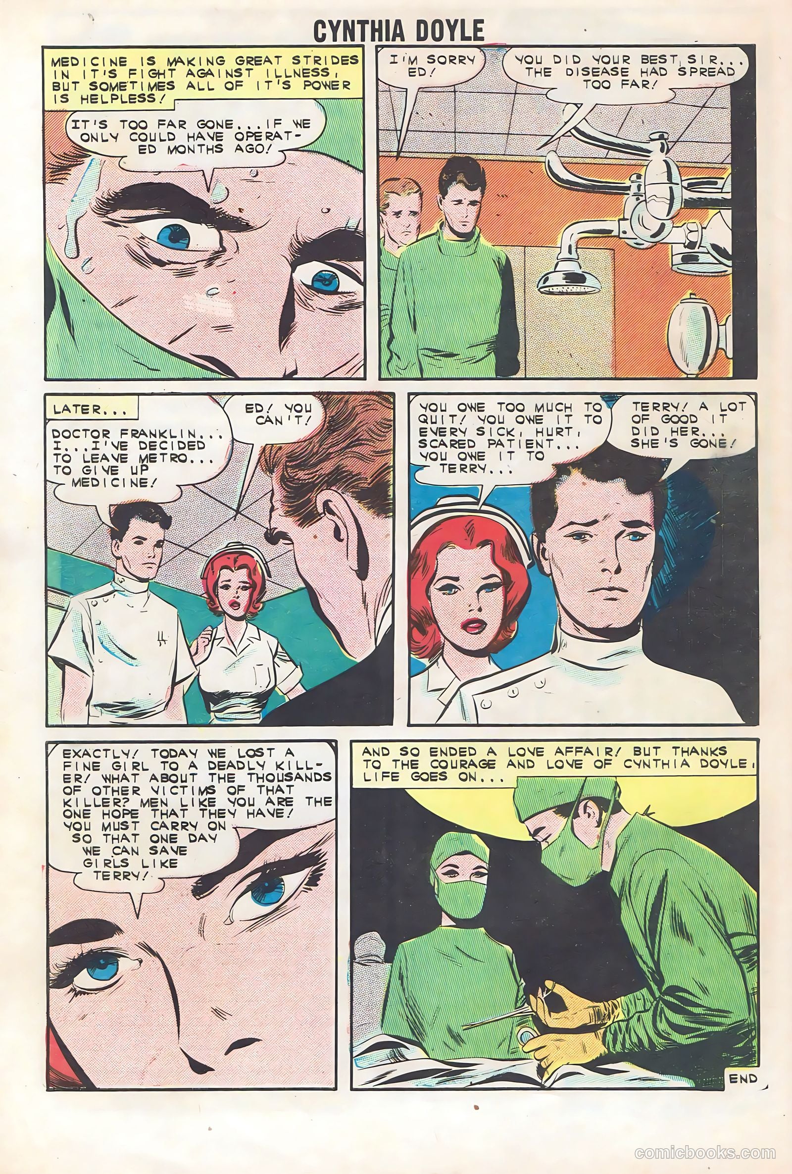 Cynthia Doyle, Nurse in Love #66 — page 32 of 36