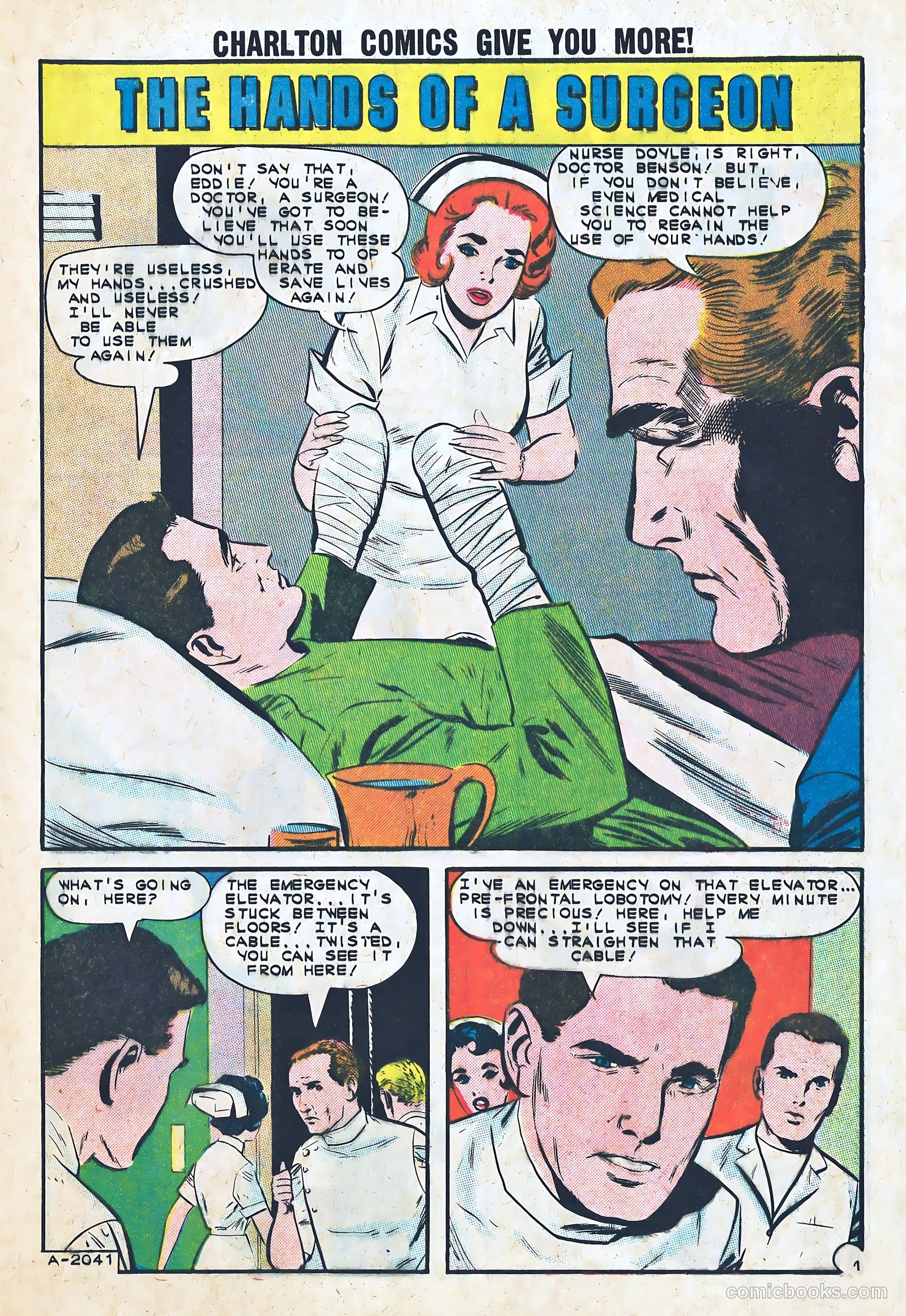 Cynthia Doyle, Nurse in Love #67 — page 9 of 37