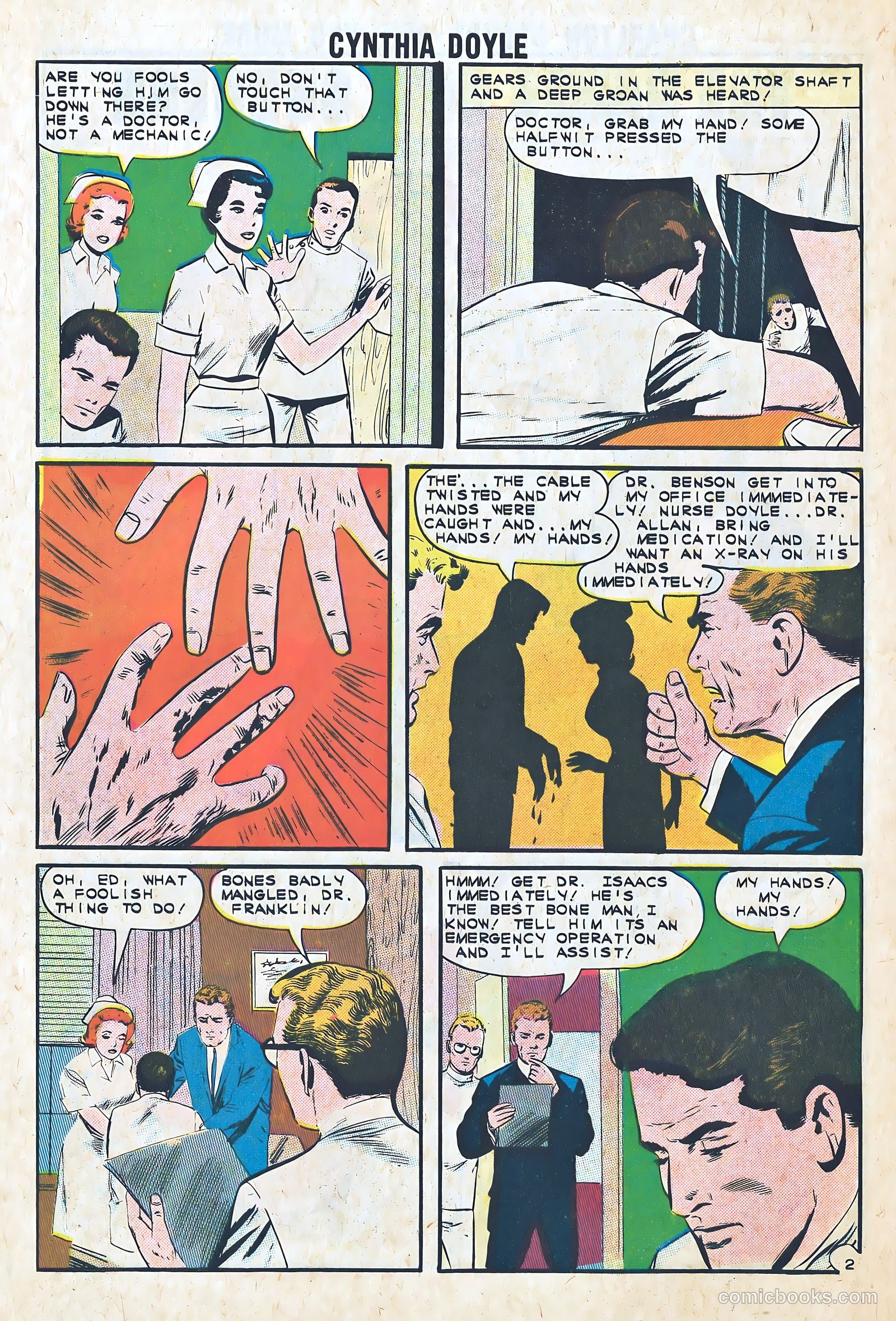 Cynthia Doyle, Nurse in Love #67 — page 10 of 37