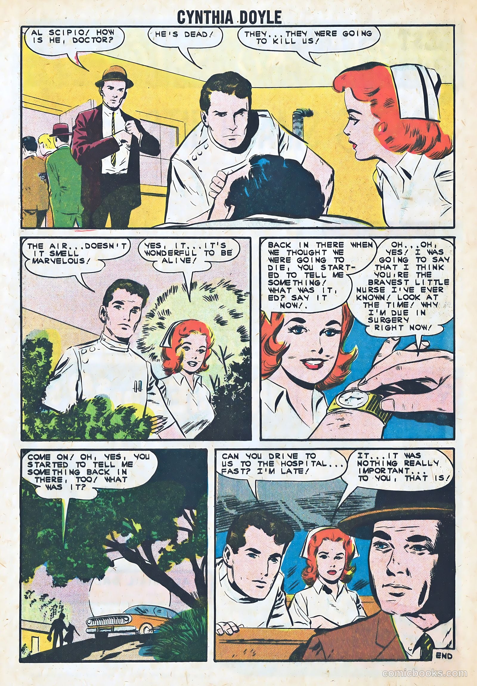 Cynthia Doyle, Nurse in Love #67 — page 32 of 37