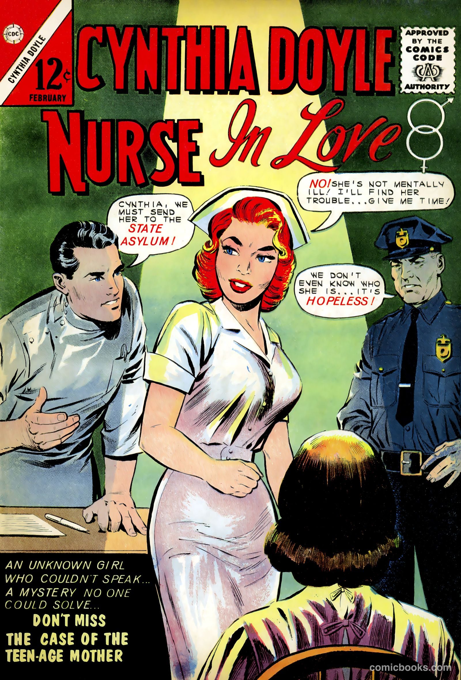 Cynthia Doyle, Nurse in Love #68 — page 1 of 36