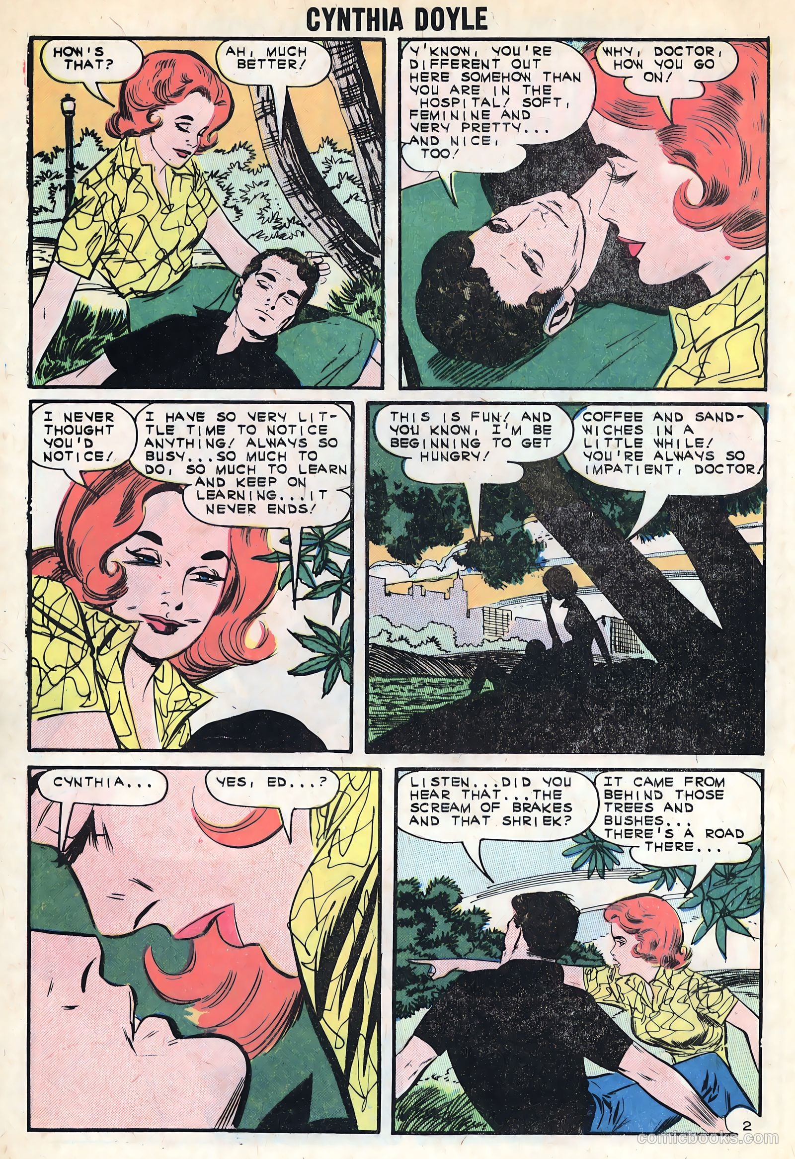 Cynthia Doyle, Nurse in Love #68 — page 4 of 36