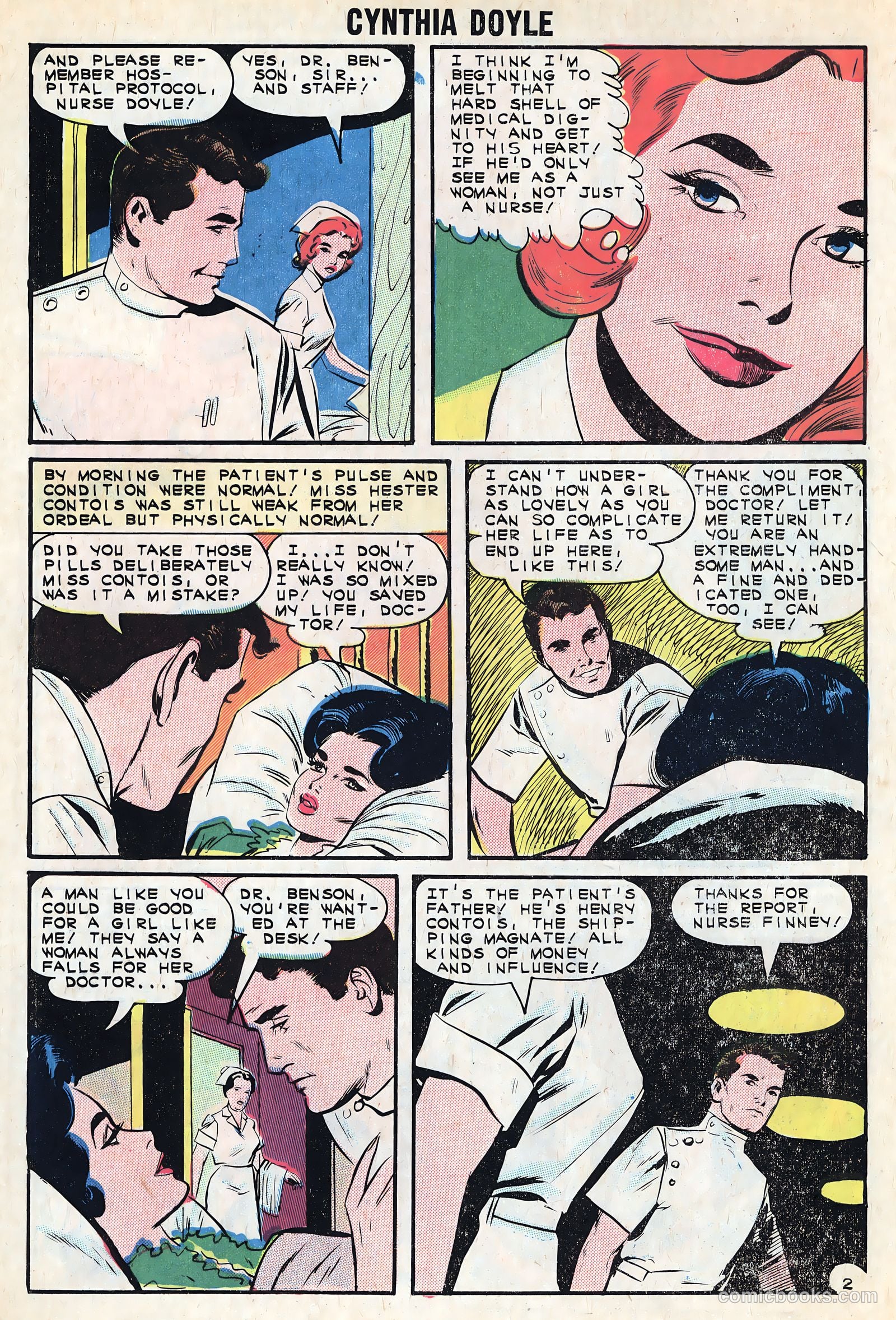 Cynthia Doyle, Nurse in Love #68 — page 10 of 36