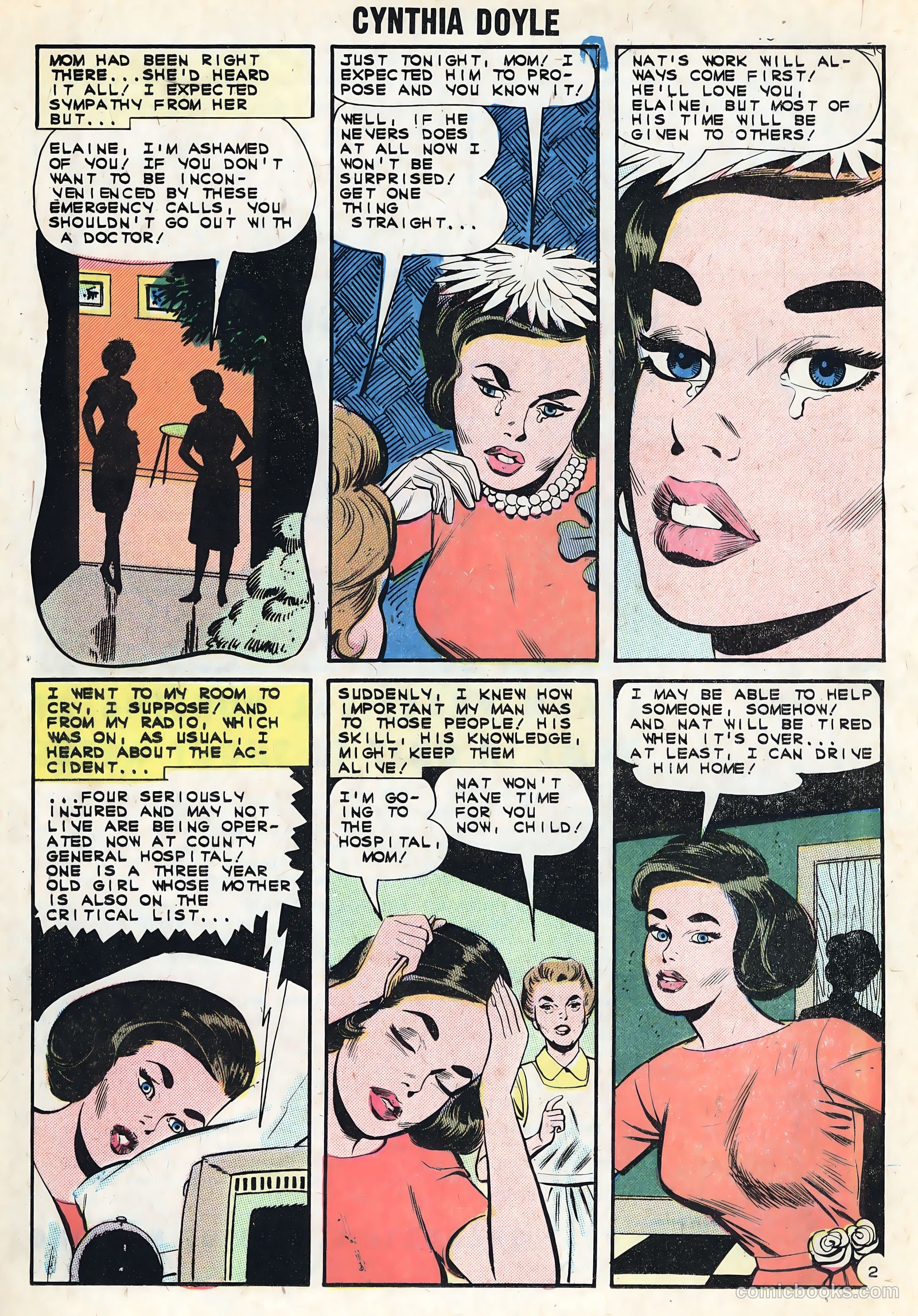 Cynthia Doyle, Nurse in Love #68 — page 16 of 36