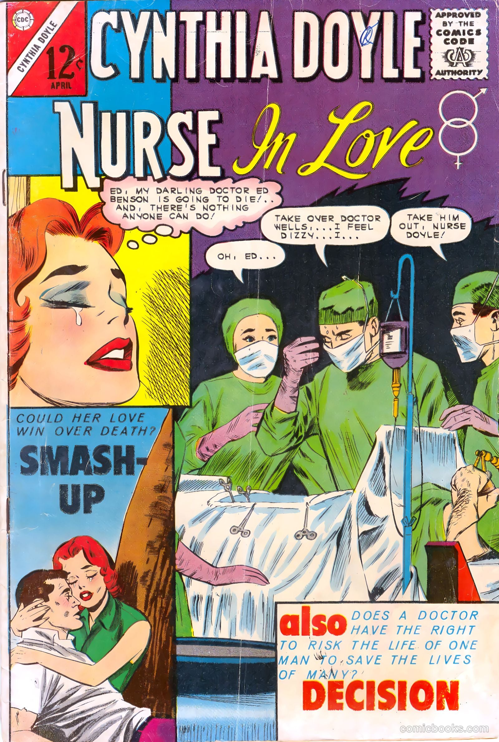 Cynthia Doyle, Nurse in Love #69 — page 1 of 36