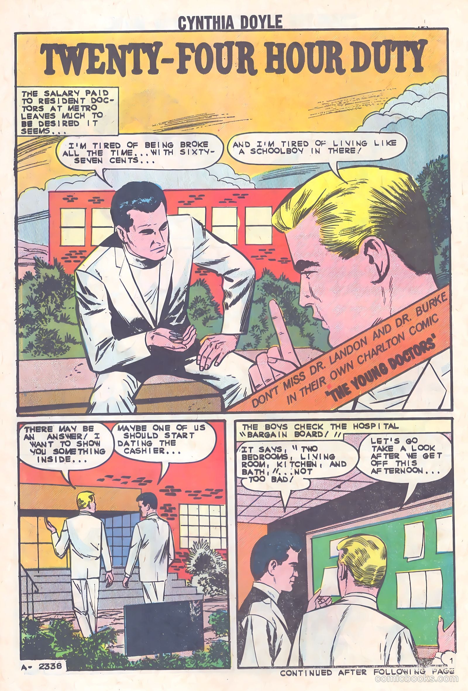 Cynthia Doyle, Nurse in Love #69 — page 14 of 36