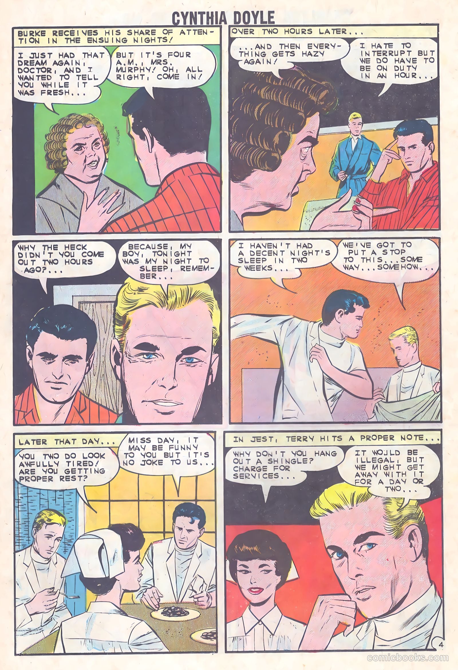 Cynthia Doyle, Nurse in Love #69 — page 18 of 36