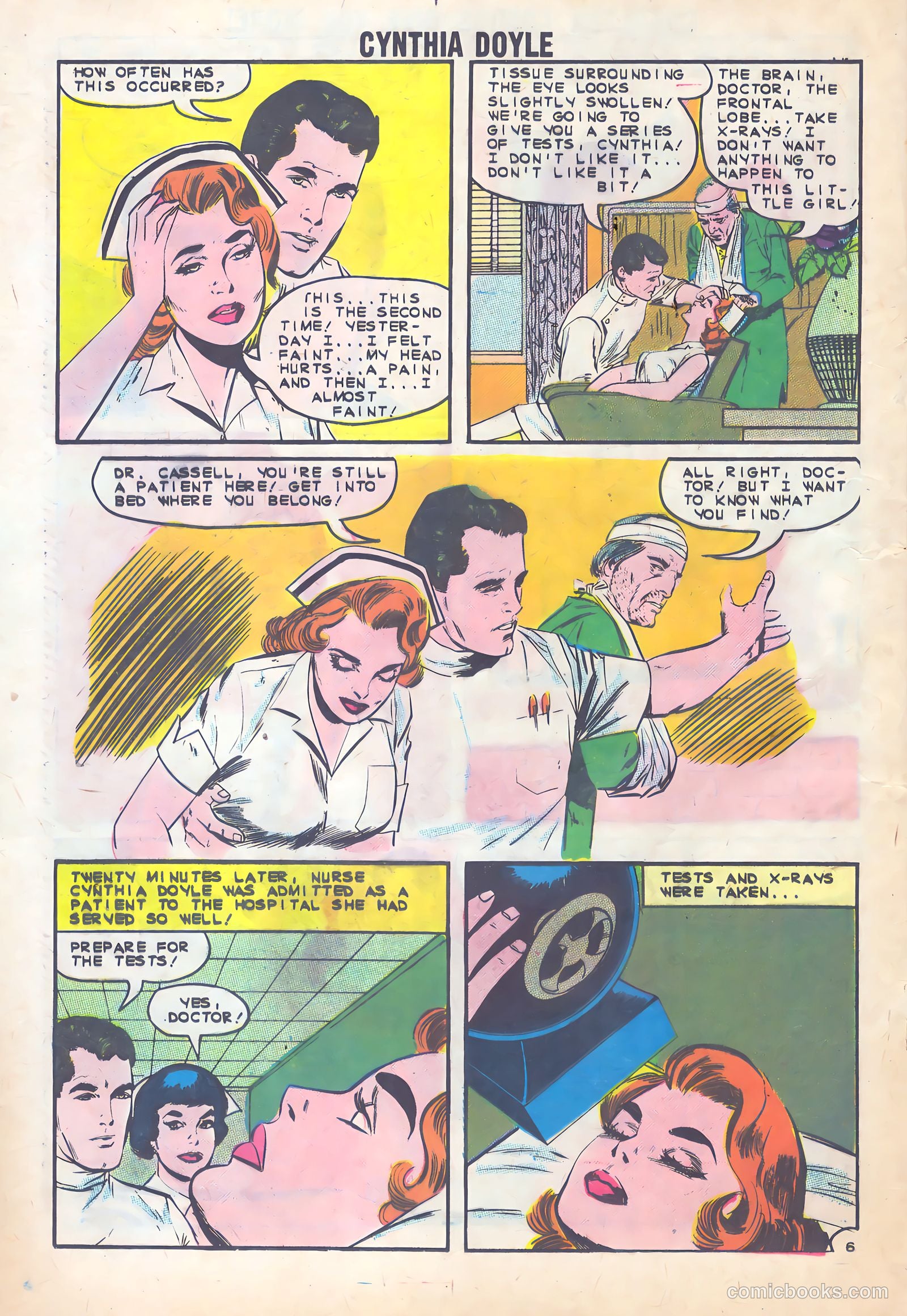 Cynthia Doyle, Nurse in Love #70 — page 20 of 36