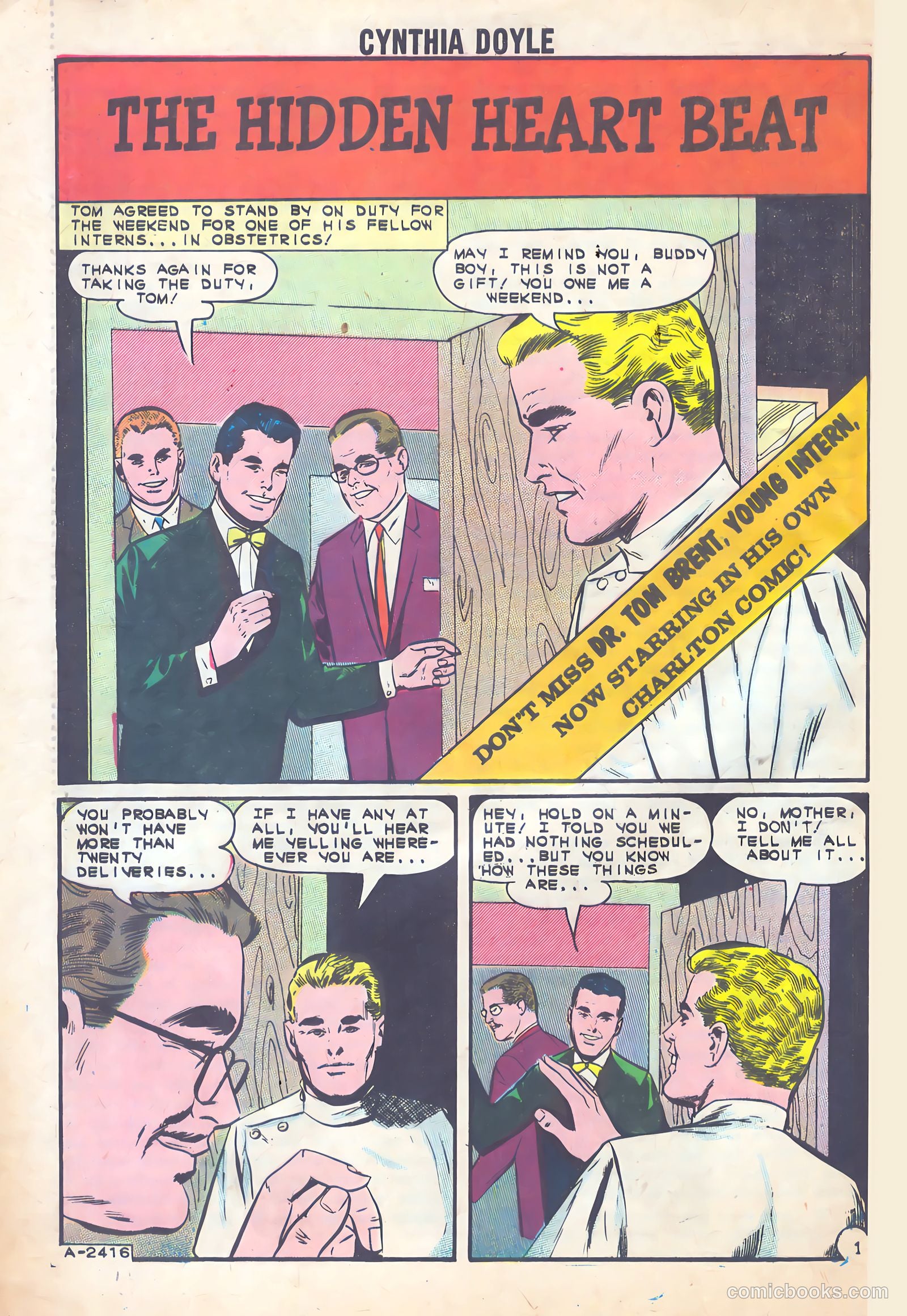 Cynthia Doyle, Nurse in Love #70 — page 28 of 36