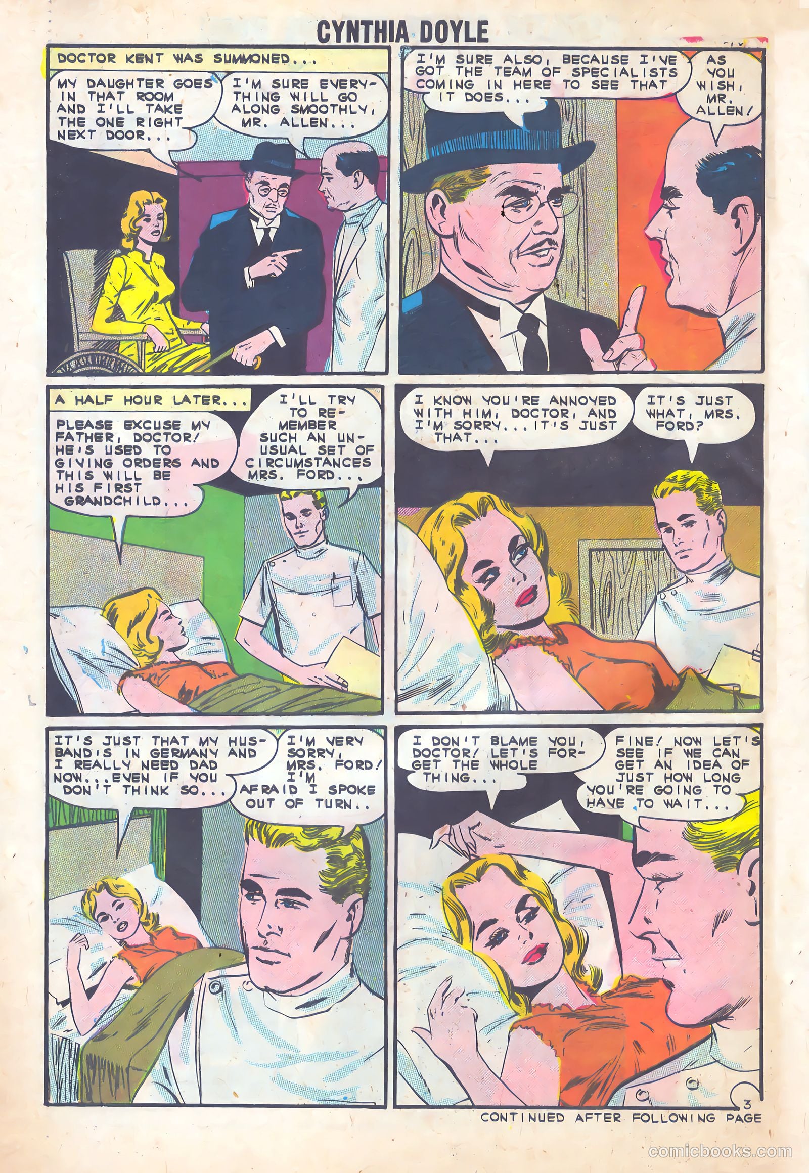 Cynthia Doyle, Nurse in Love #70 — page 30 of 36